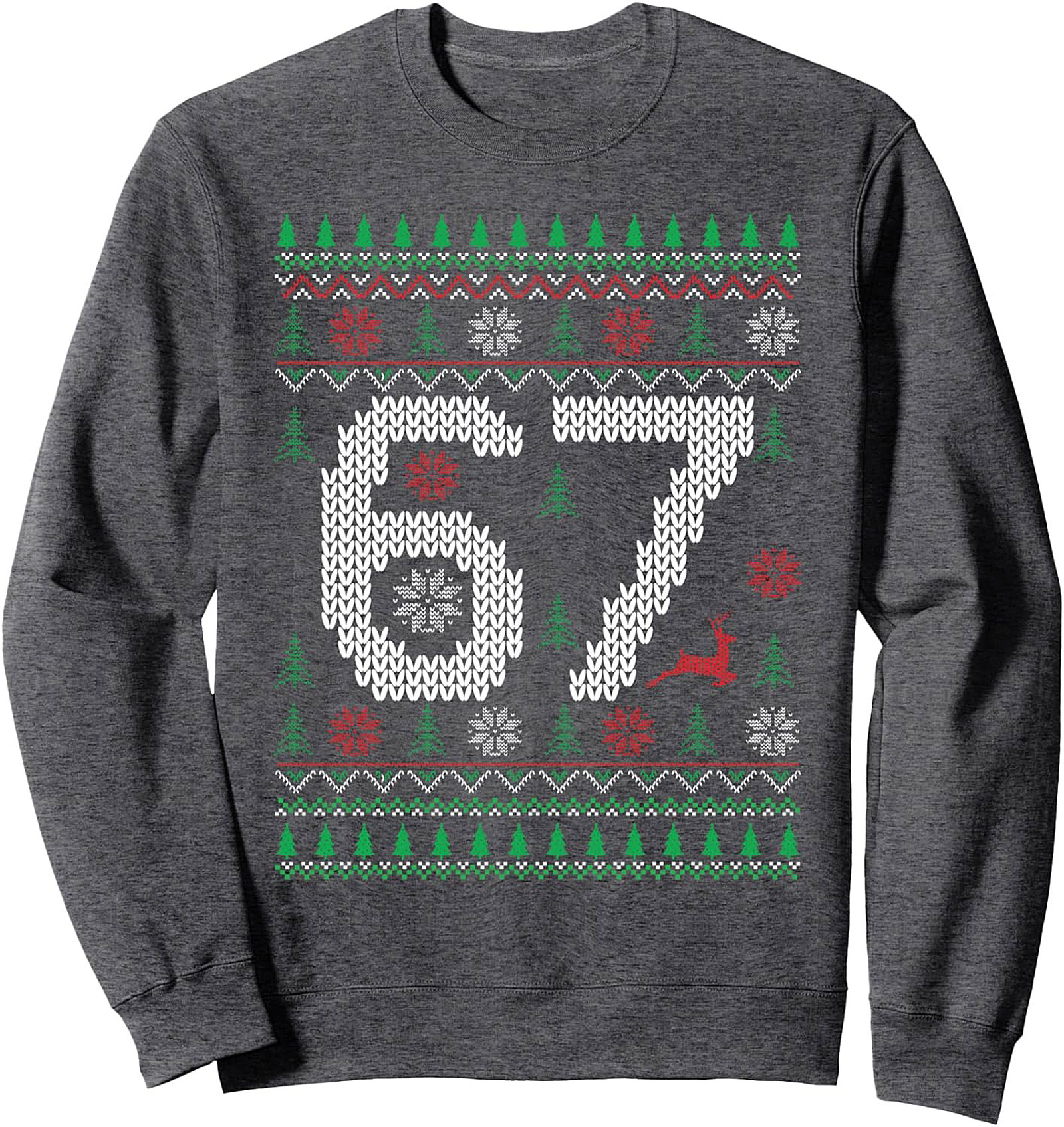1967 Vintage Ugly Christmas Crewneck Sweatshirt