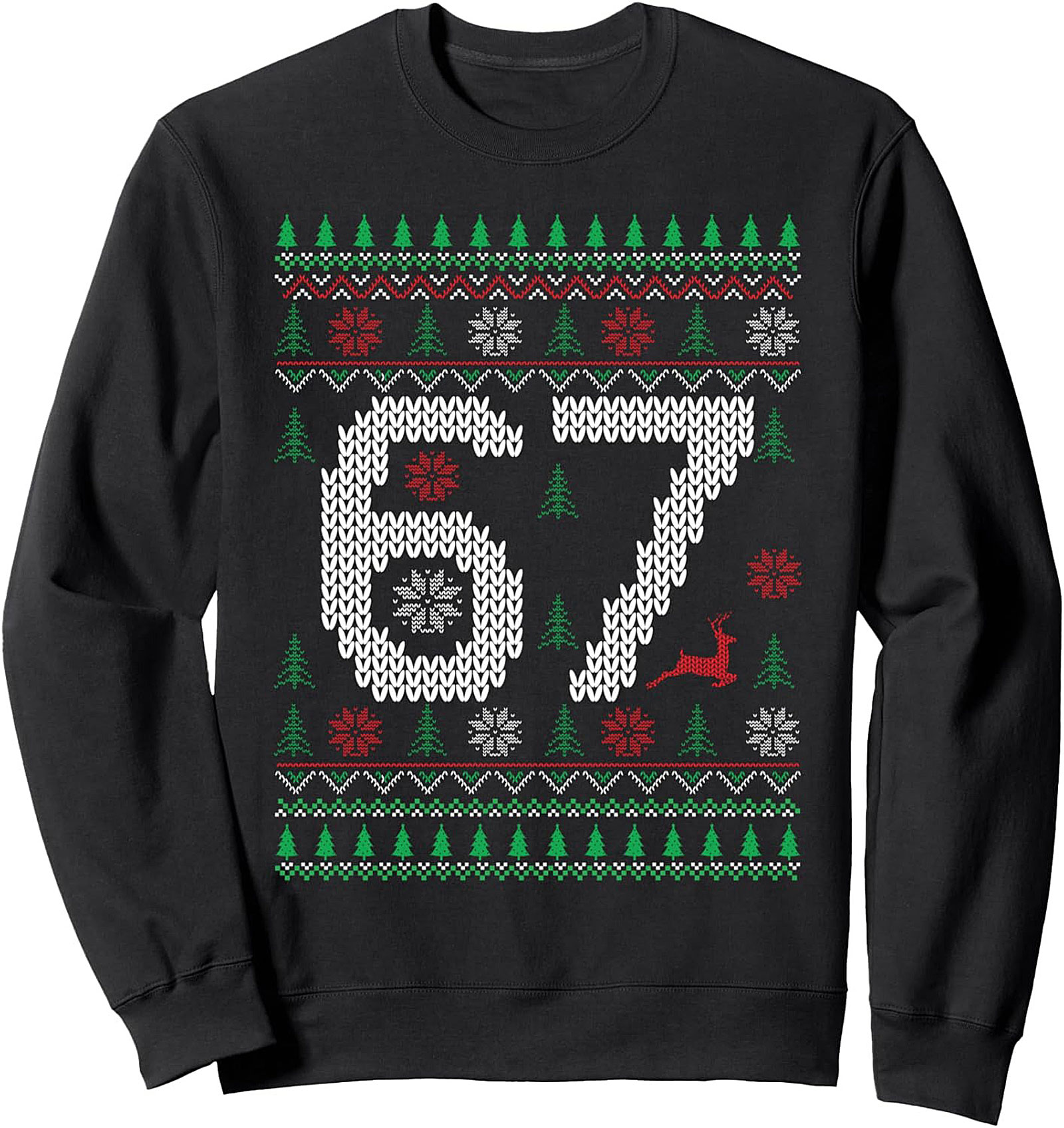 1967 Vintage Ugly Christmas Crewneck Sweatshirt