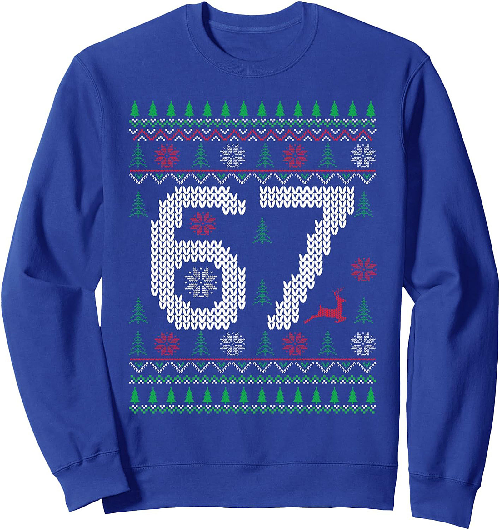 1967 Vintage Ugly Christmas Crewneck Sweatshirt