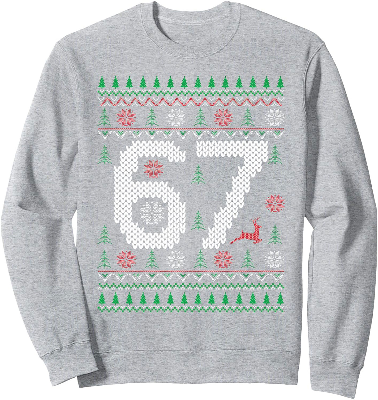 1967 Vintage Ugly Christmas Crewneck Sweatshirt