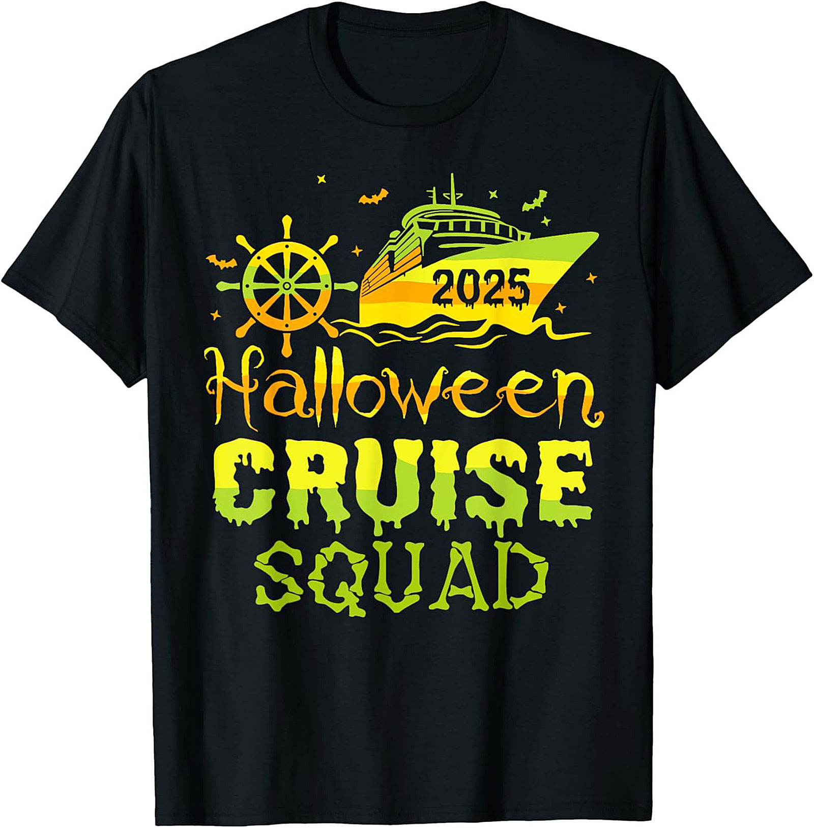 2025 Halloween Cruise Squad T-shirt | Funny Graphic Tee