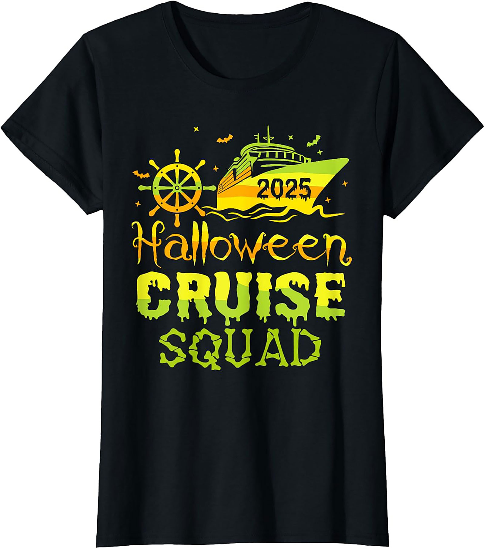 2025 Halloween Cruise Squad T-shirt | Funny Graphic Tee
