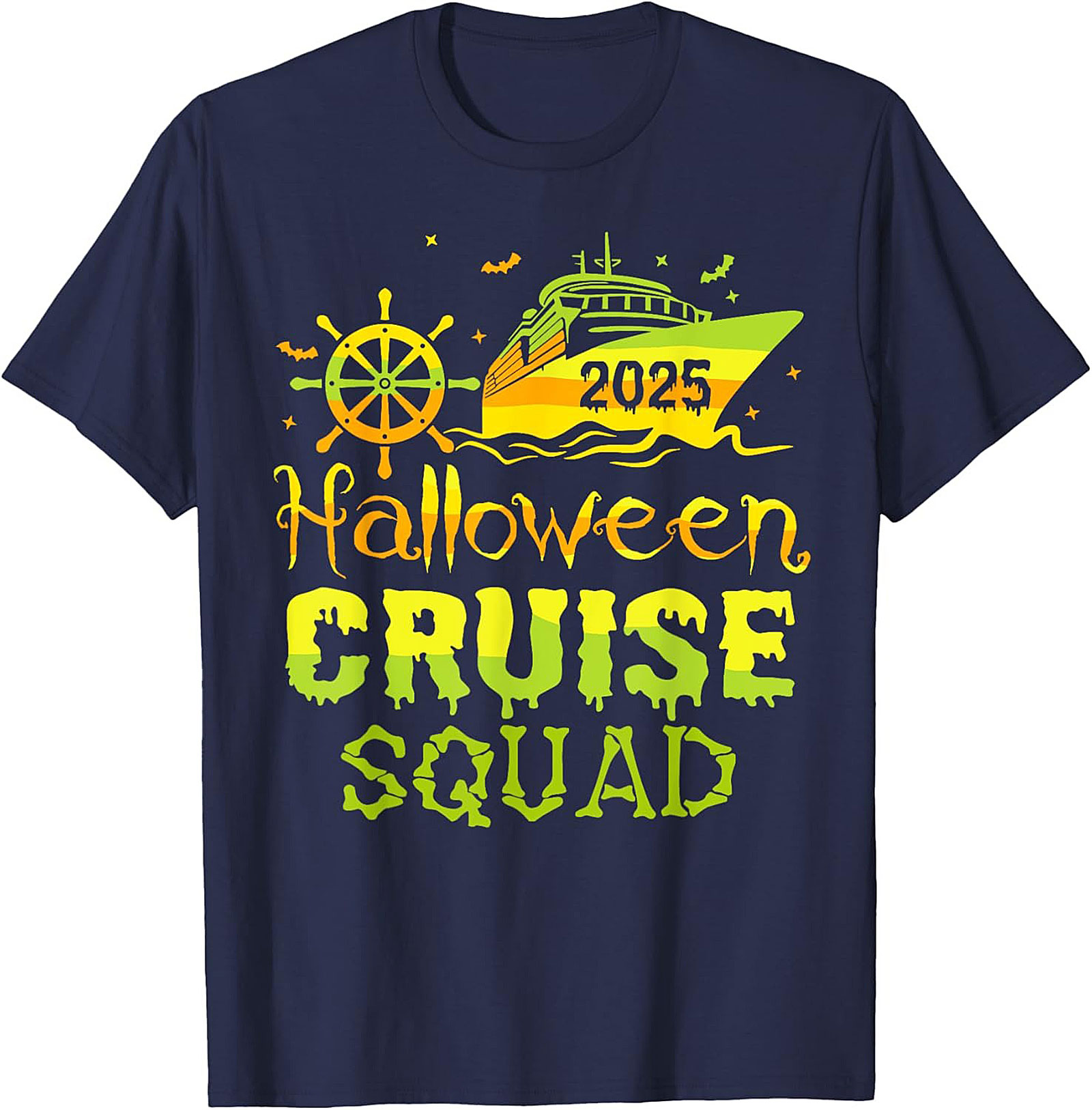 2025 Halloween Cruise Squad T-shirt | Funny Graphic Tee