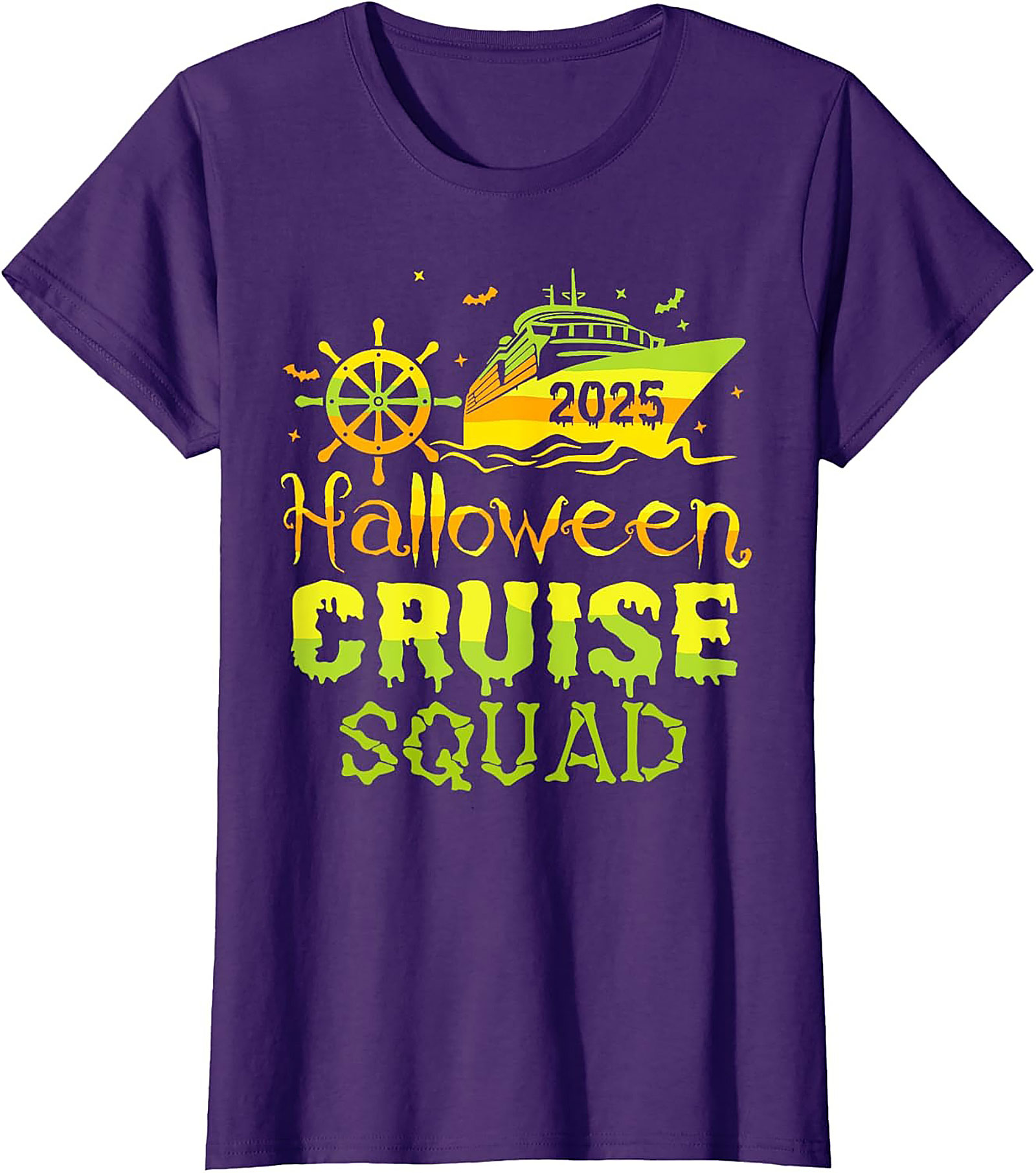 2025 Halloween Cruise Squad T-shirt | Funny Graphic Tee