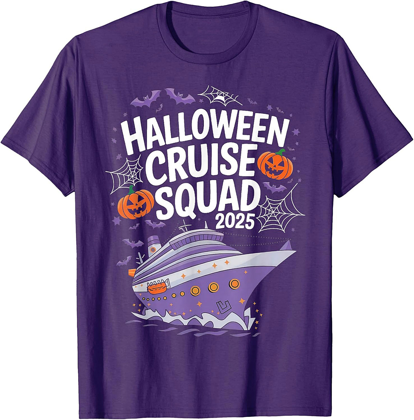 Halloween Cruise Squad 2025 T-Shirt | Funny Matching Tee