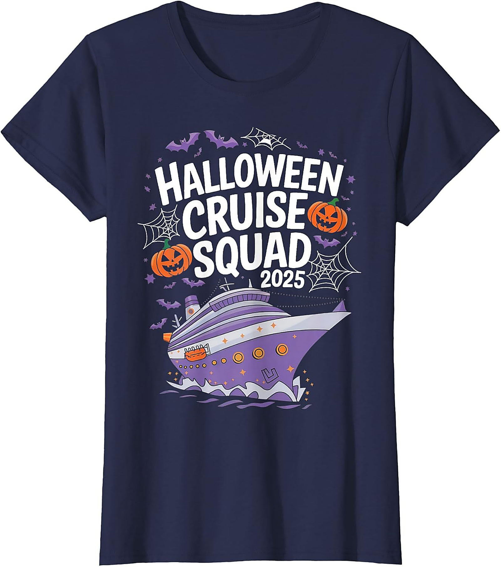 Halloween Cruise Squad 2025 T-Shirt | Funny Matching Tee