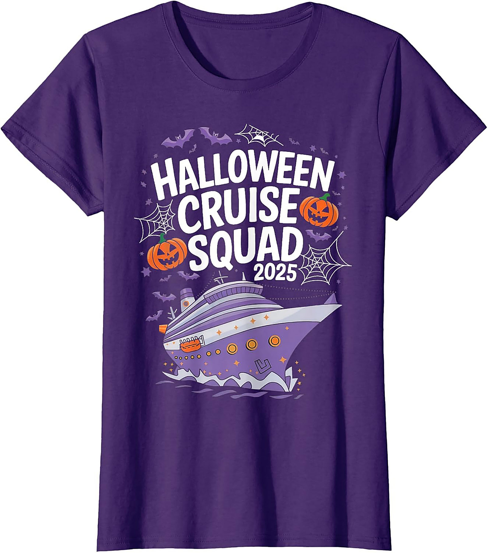 Halloween Cruise Squad 2025 T-Shirt | Funny Matching Tee