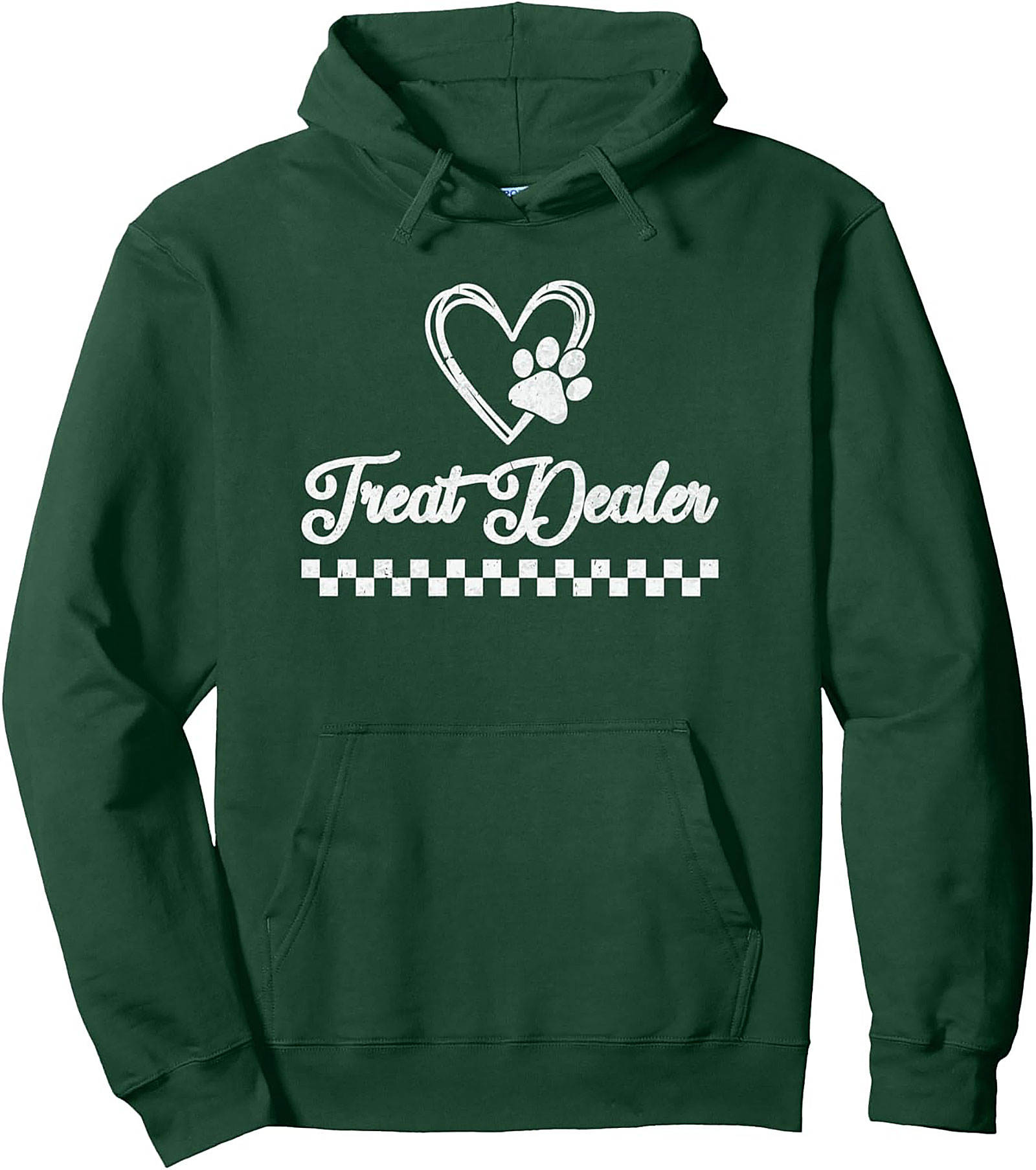 Dog Lover Treat Dealer Pullover Hoodie | Cozy Pet Parent Graphic Hoodie