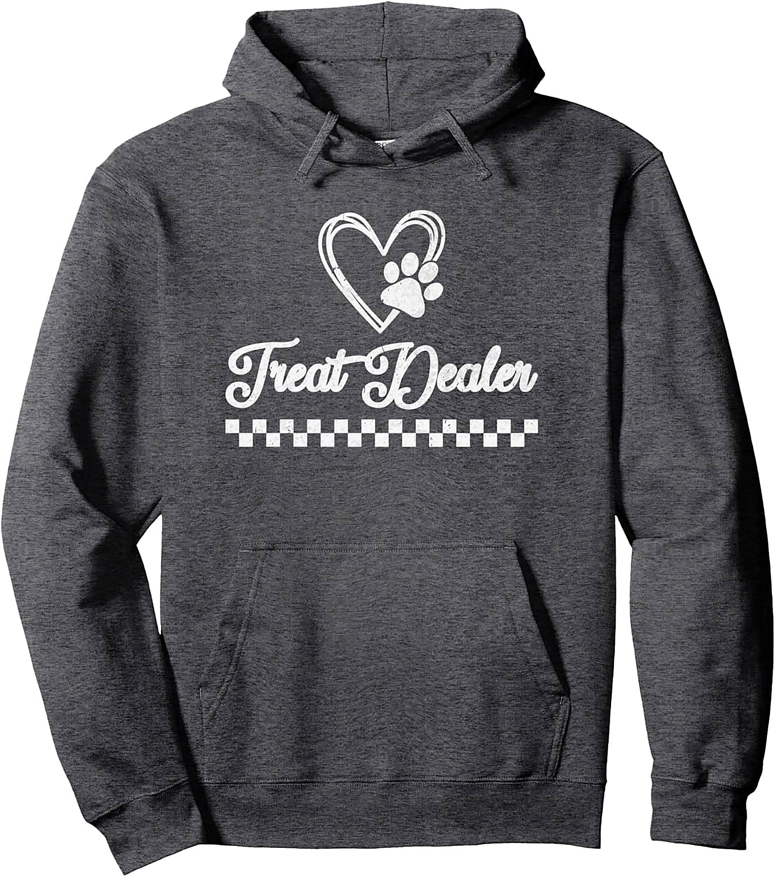 Dog Lover Treat Dealer Pullover Hoodie | Cozy Pet Parent Graphic Hoodie