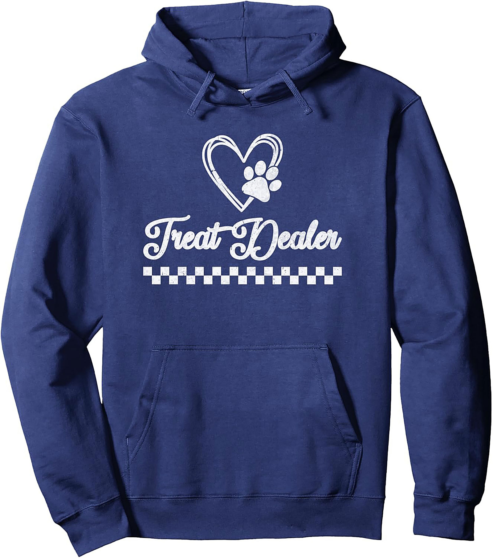 Dog Lover Treat Dealer Pullover Hoodie | Cozy Pet Parent Graphic Hoodie
