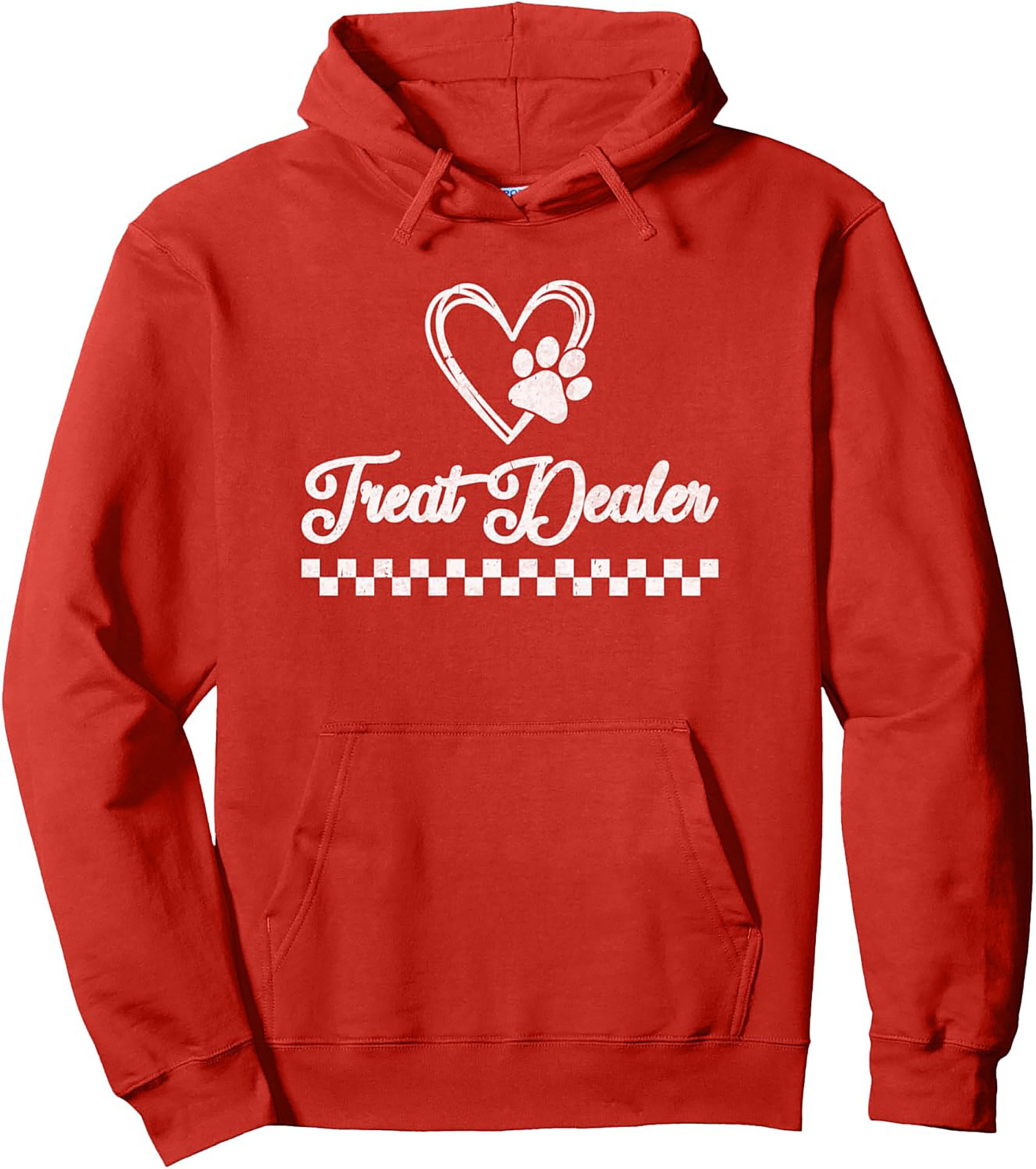 Dog Lover Treat Dealer Pullover Hoodie | Cozy Pet Parent Graphic Hoodie