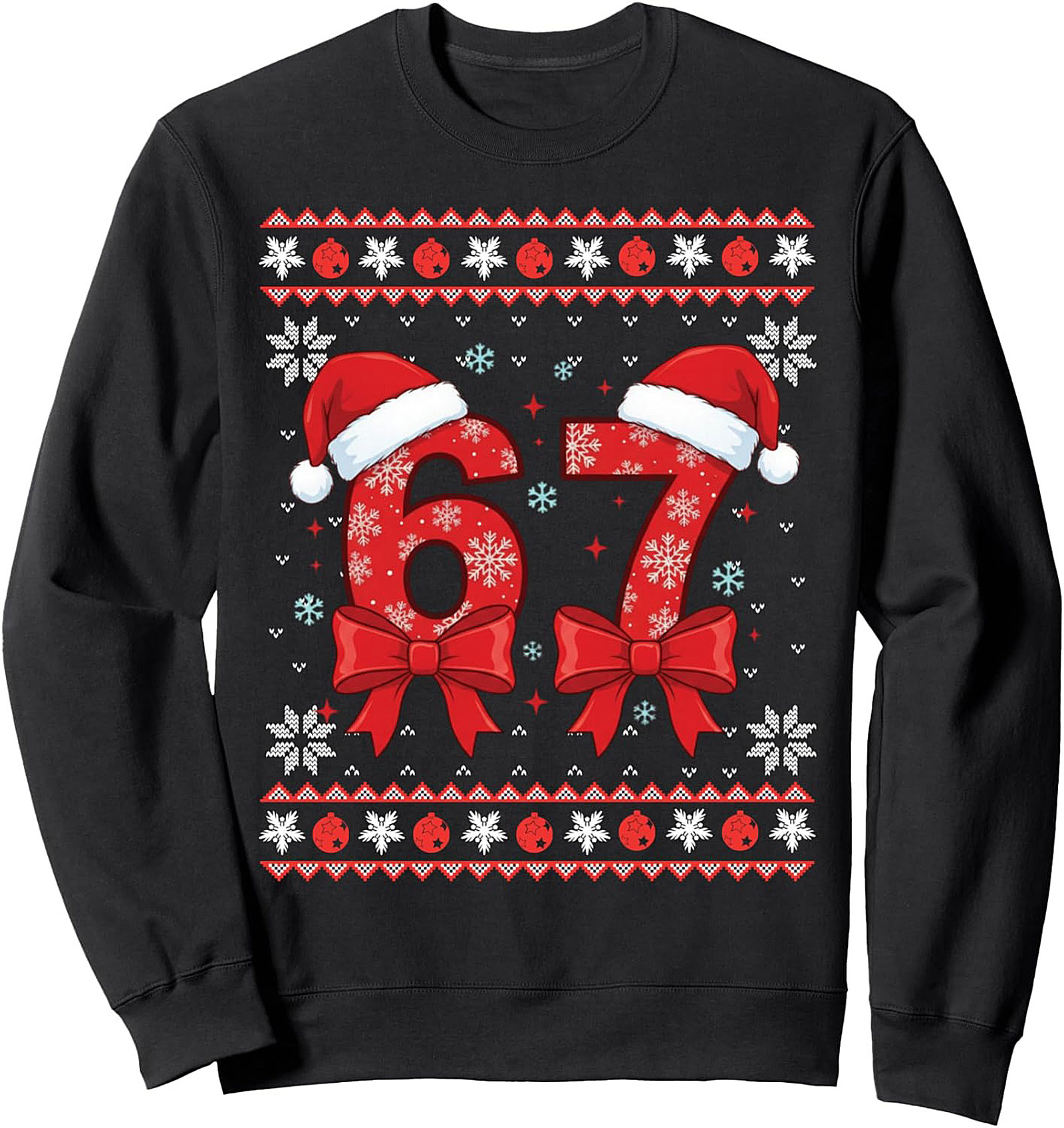 1967 Birthday Christmas Crewneck Sweatshirt