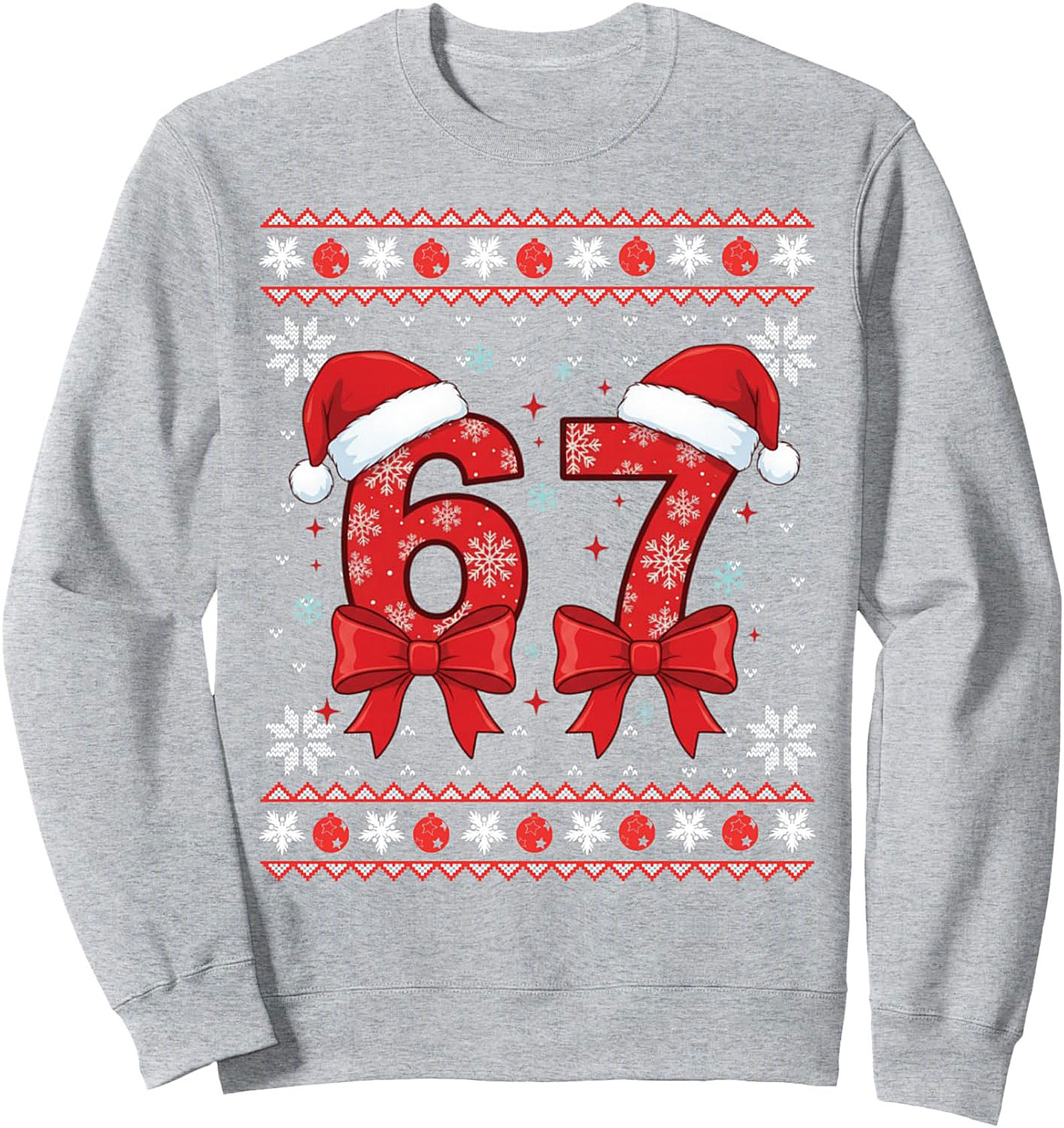 1967 Birthday Christmas Crewneck Sweatshirt