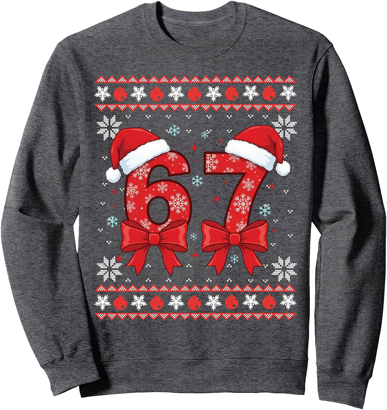 1967 Birthday Christmas Crewneck Sweatshirt