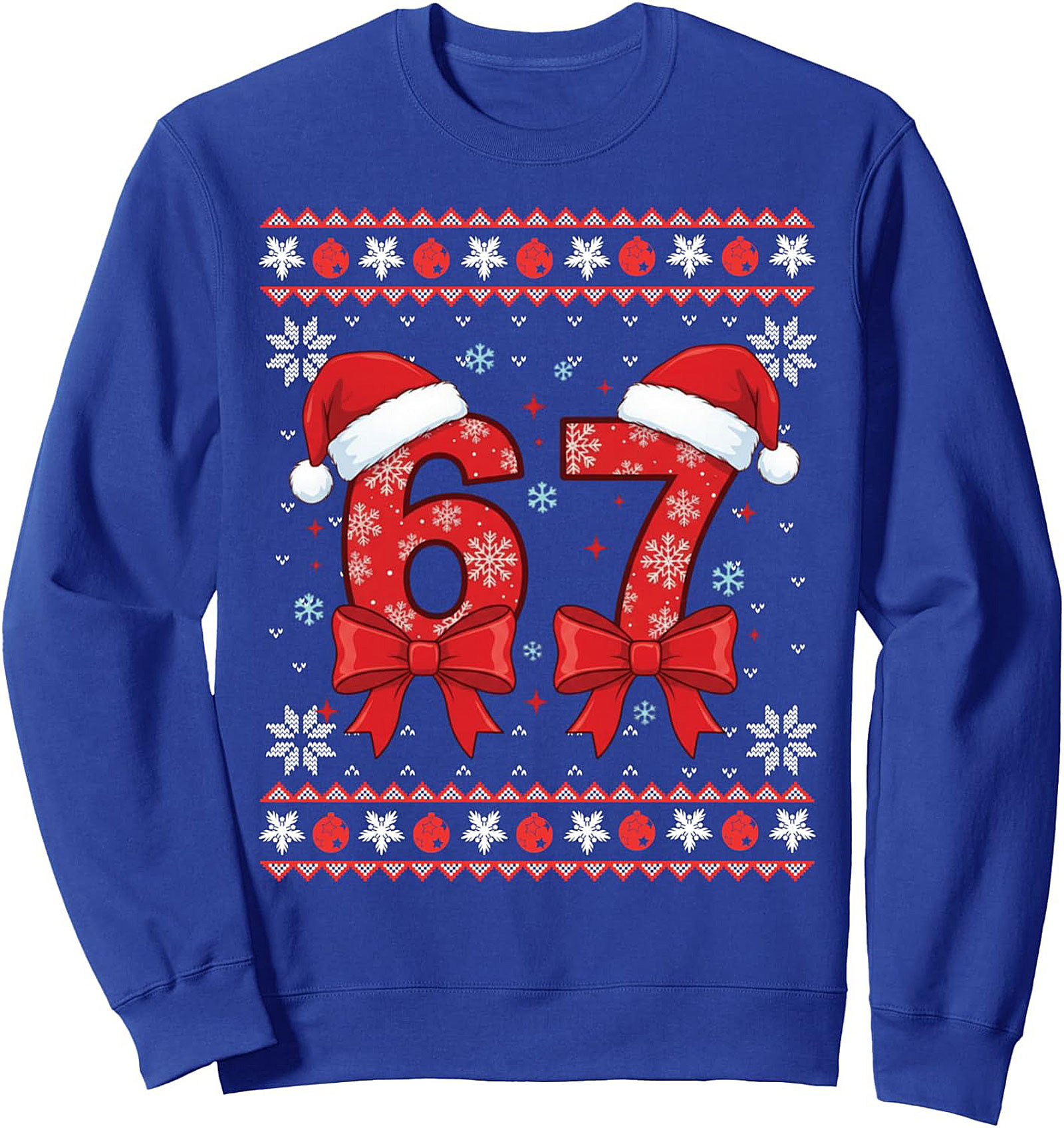 1967 Birthday Christmas Crewneck Sweatshirt