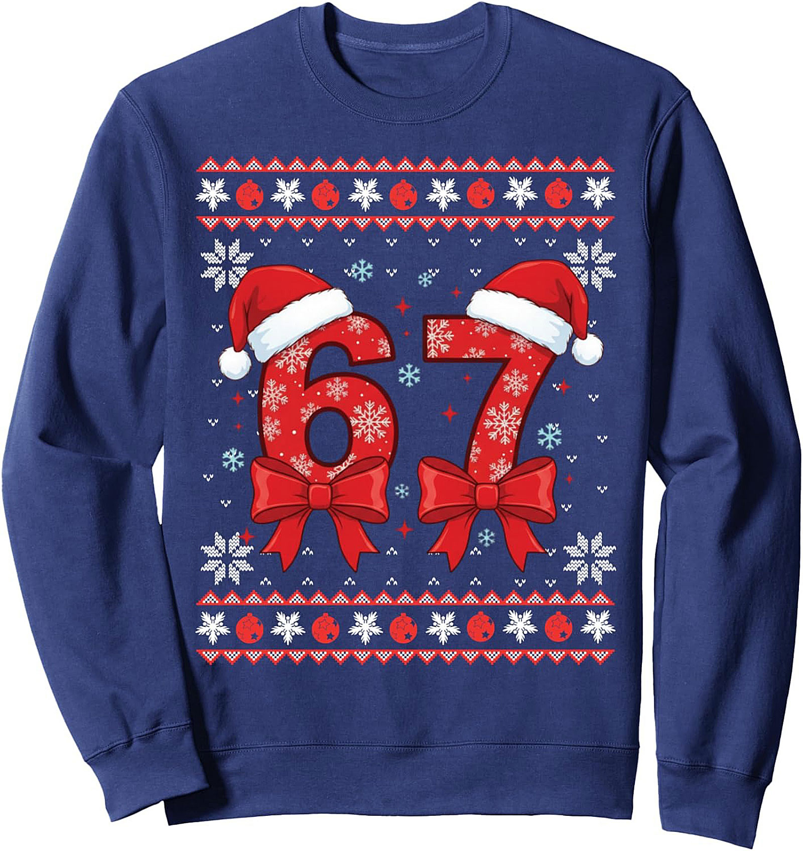 1967 Birthday Christmas Crewneck Sweatshirt