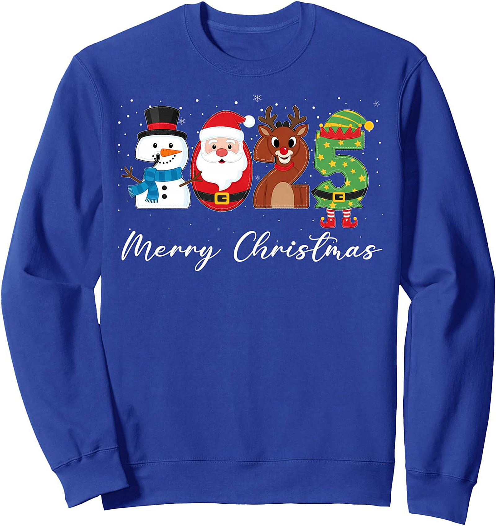 Christmas Crewneck Sweatshirt Festive Pullover