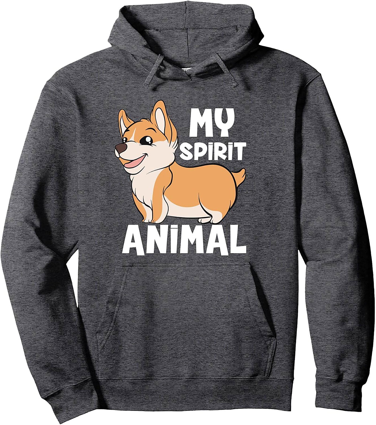 Corgi Spirit Animal Pullover Hoodie | The Ultimate Cozy Dog Lover Gift