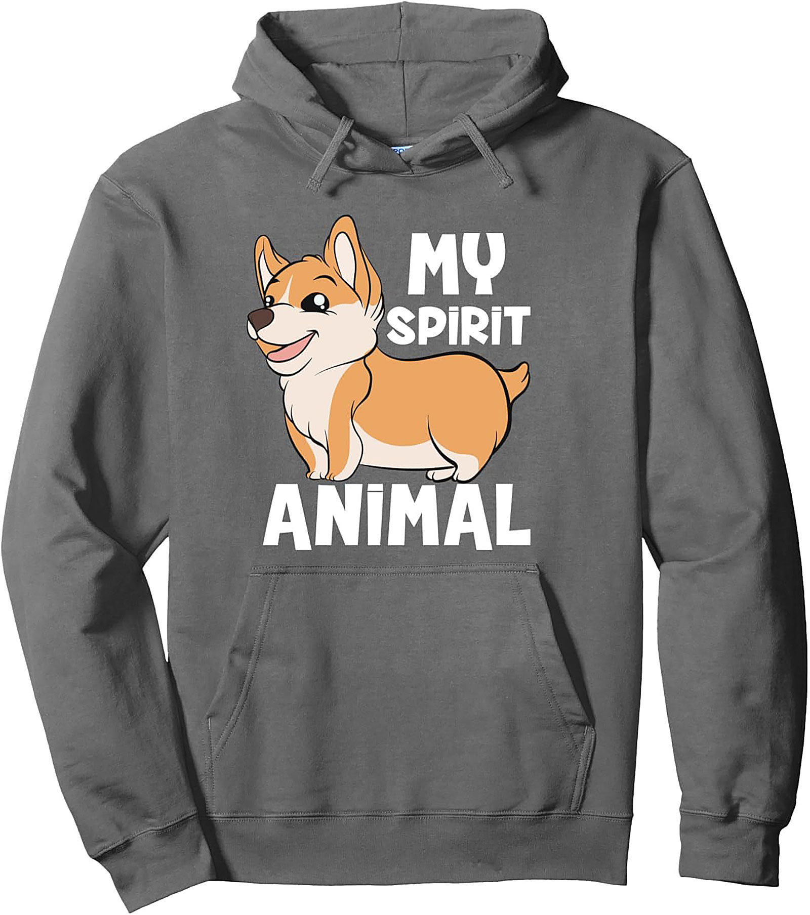Corgi Spirit Animal Pullover Hoodie | The Ultimate Cozy Dog Lover Gift