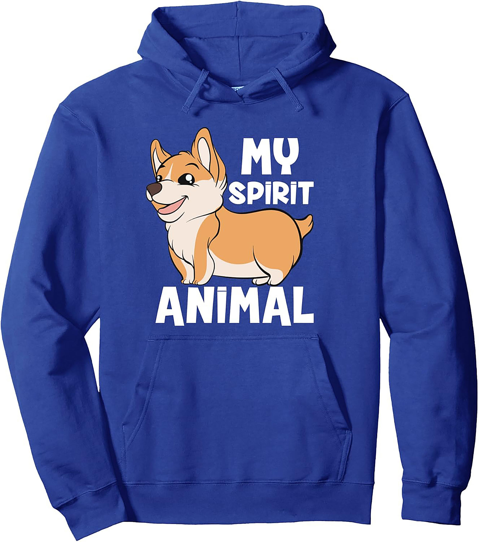 Corgi Spirit Animal Pullover Hoodie | The Ultimate Cozy Dog Lover Gift