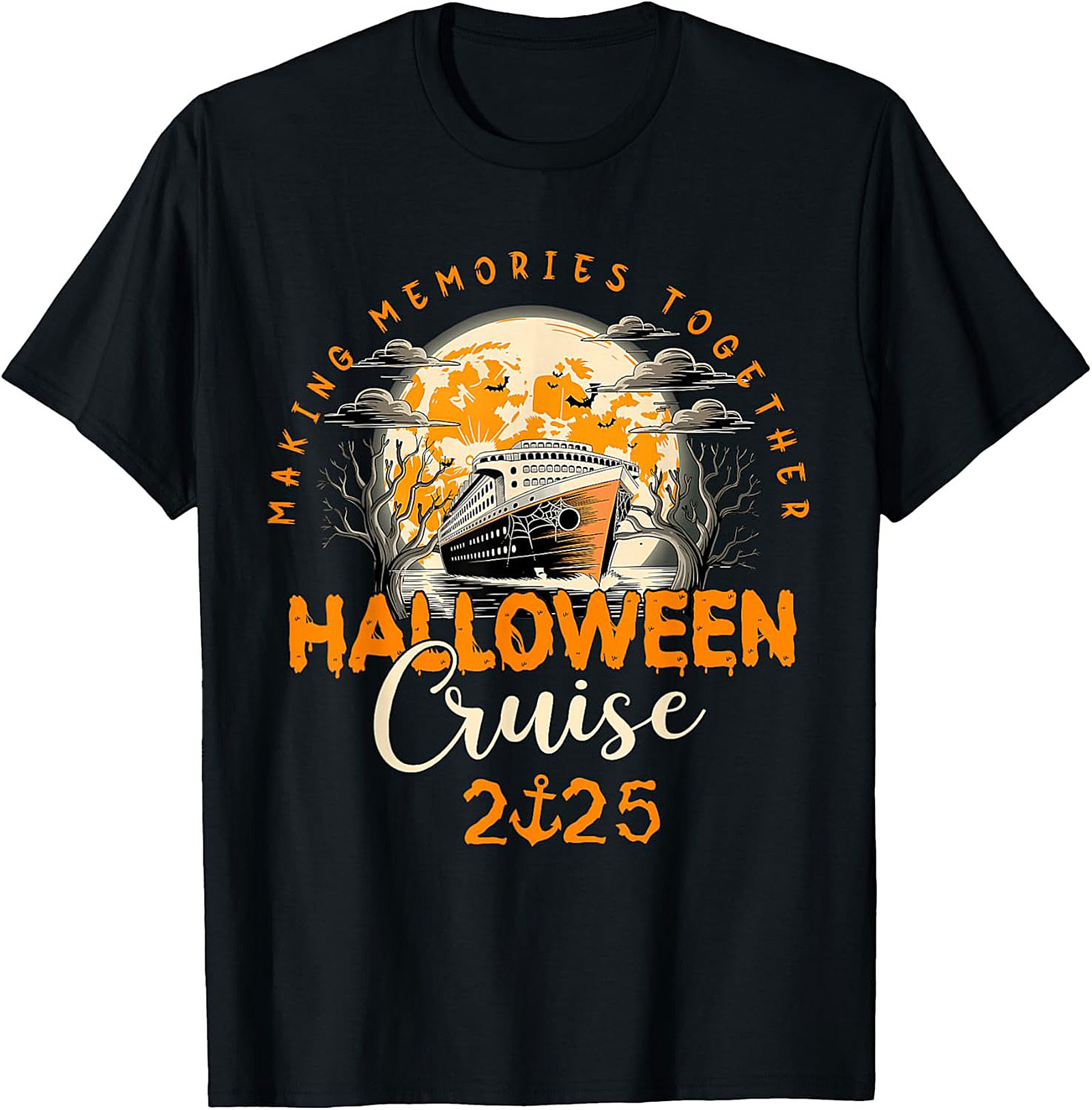 Halloween Cruise T-Shirt 2025 | Spooky Group Tee