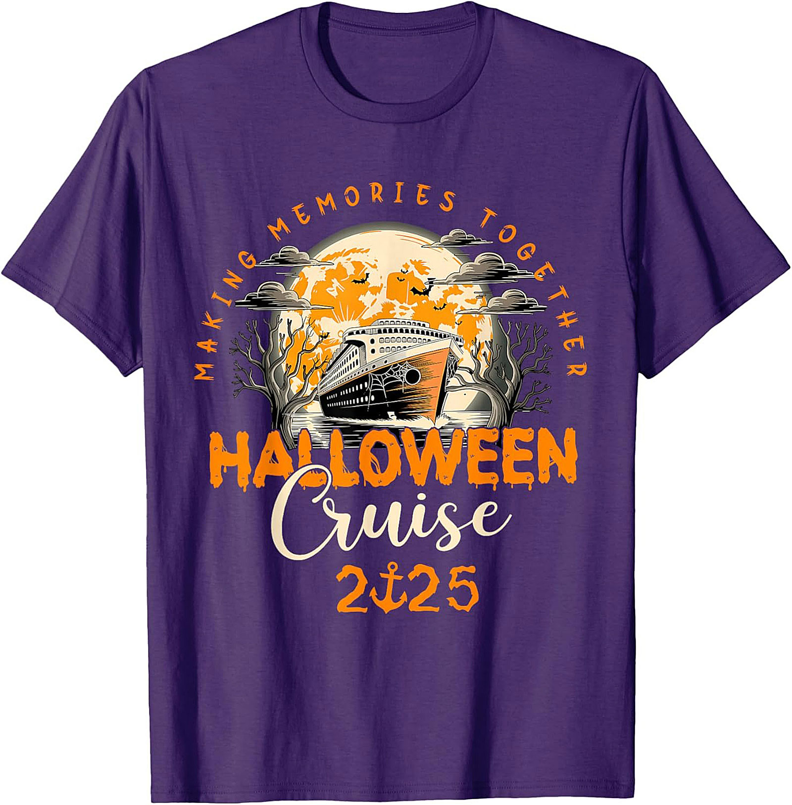 Halloween Cruise T-Shirt 2025 | Spooky Group Tee