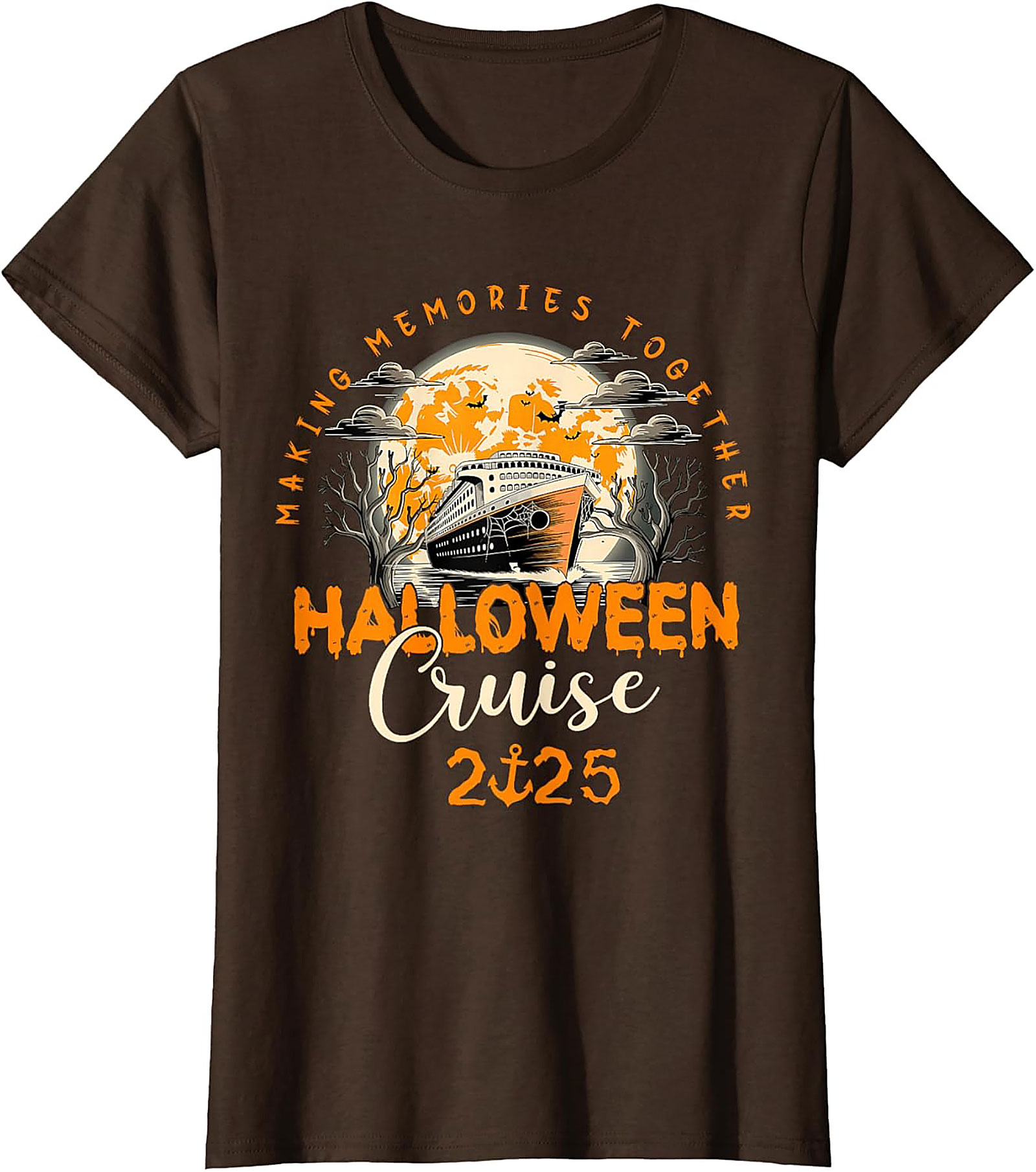 Halloween Cruise T-Shirt 2025 | Spooky Group Tee