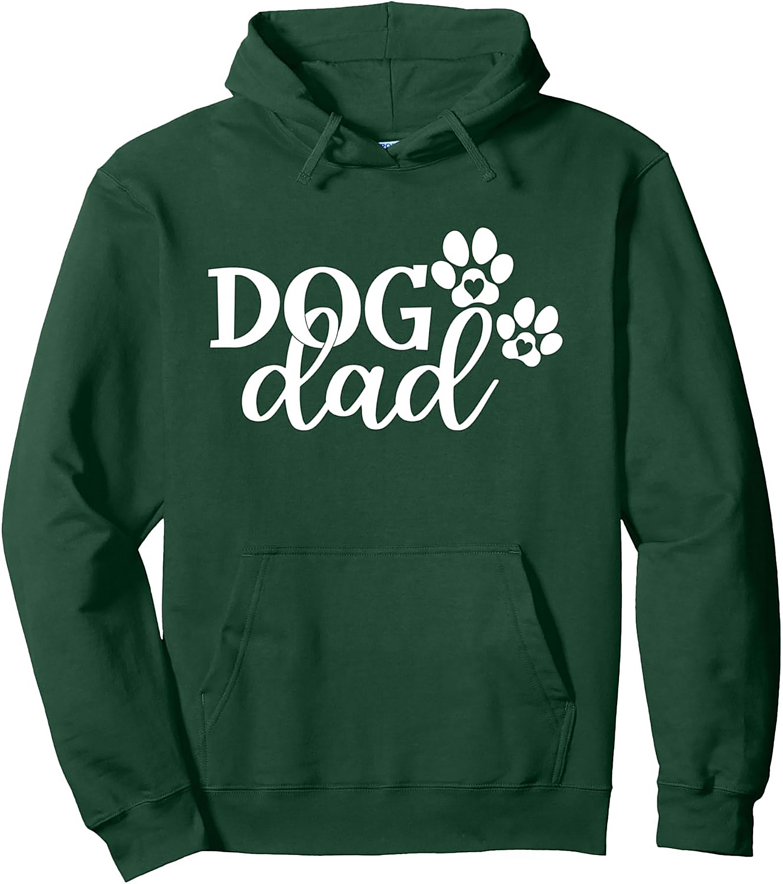 The Ultimate Dog Dad Pullover Hoodie – Cozy Graphic Sweatshirt