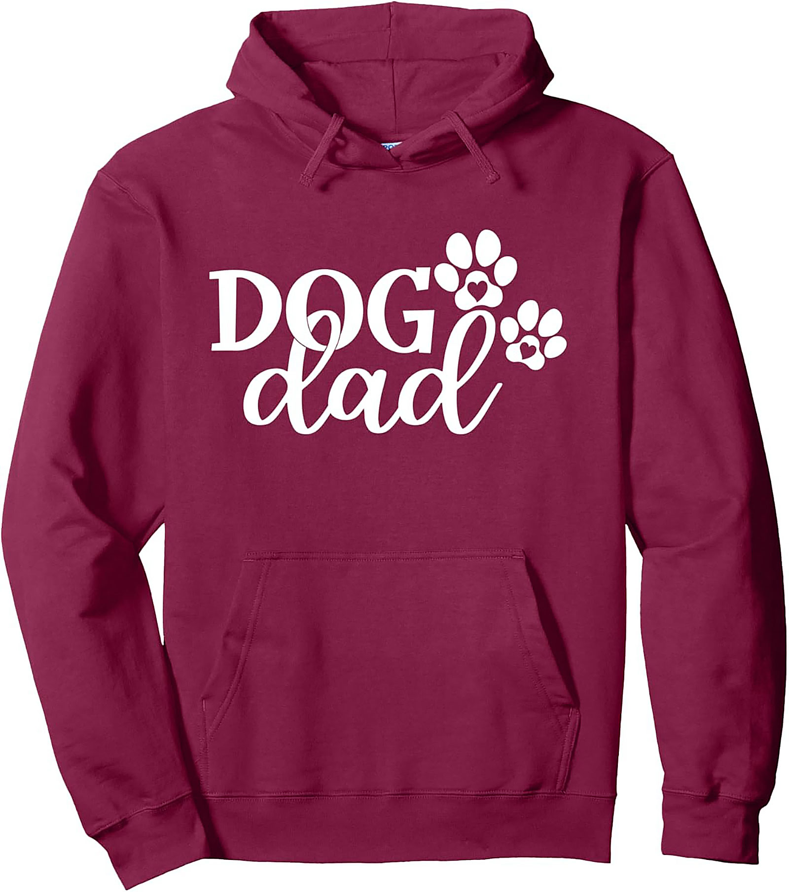 The Ultimate Dog Dad Pullover Hoodie – Cozy Graphic Sweatshirt