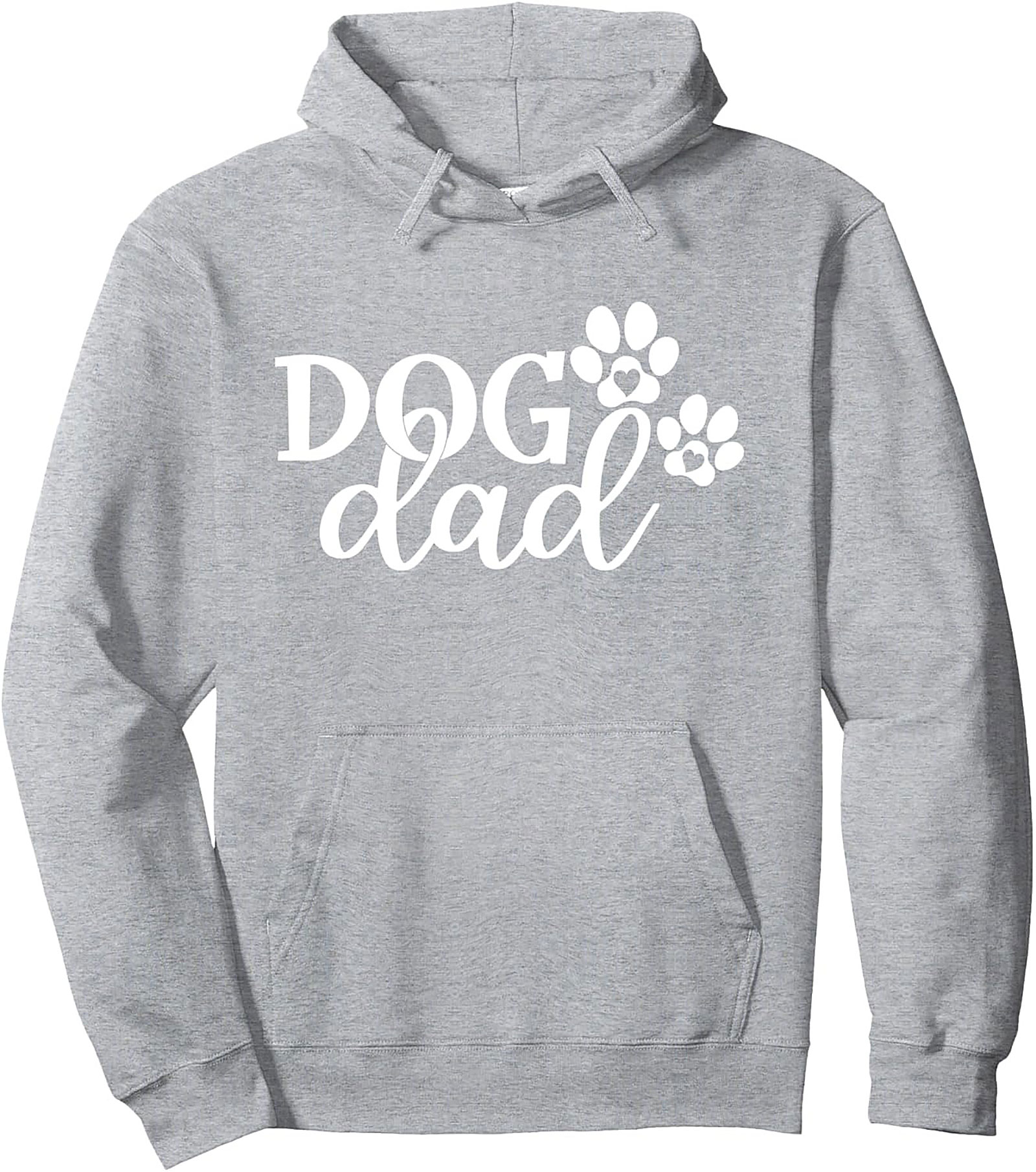 The Ultimate Dog Dad Pullover Hoodie – Cozy Graphic Sweatshirt