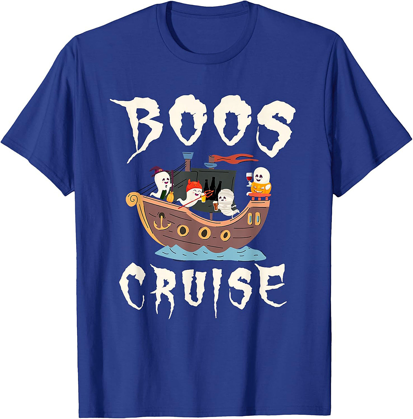 Boos Cruise T-shirt | Funny Halloween Graphic Tee