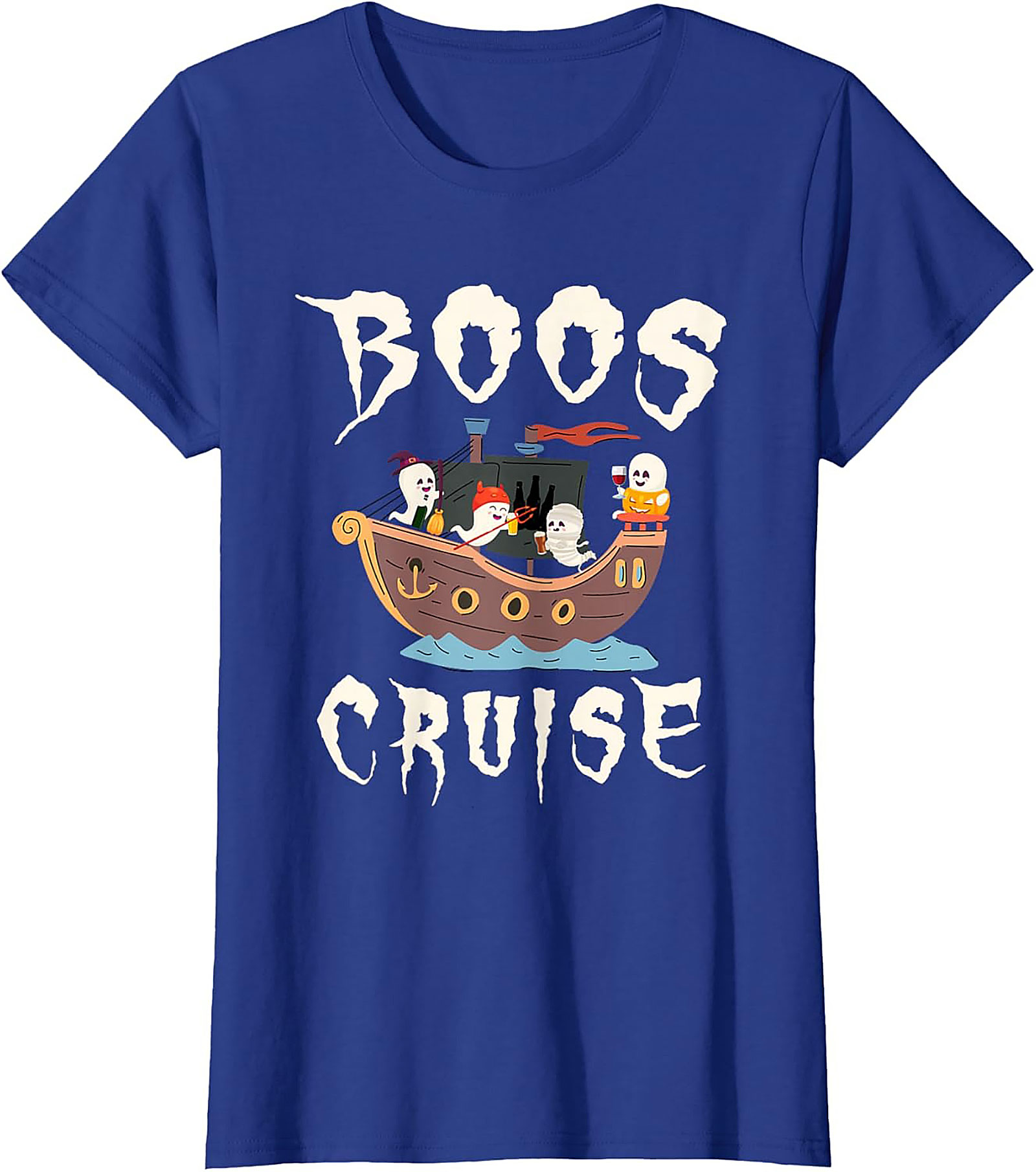 Boos Cruise T-shirt | Funny Halloween Graphic Tee
