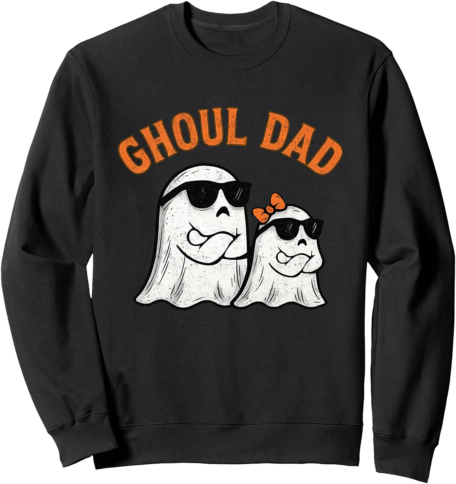 Ghoul Dad Sweatshirt Cool Ghost Crewneck Pullover