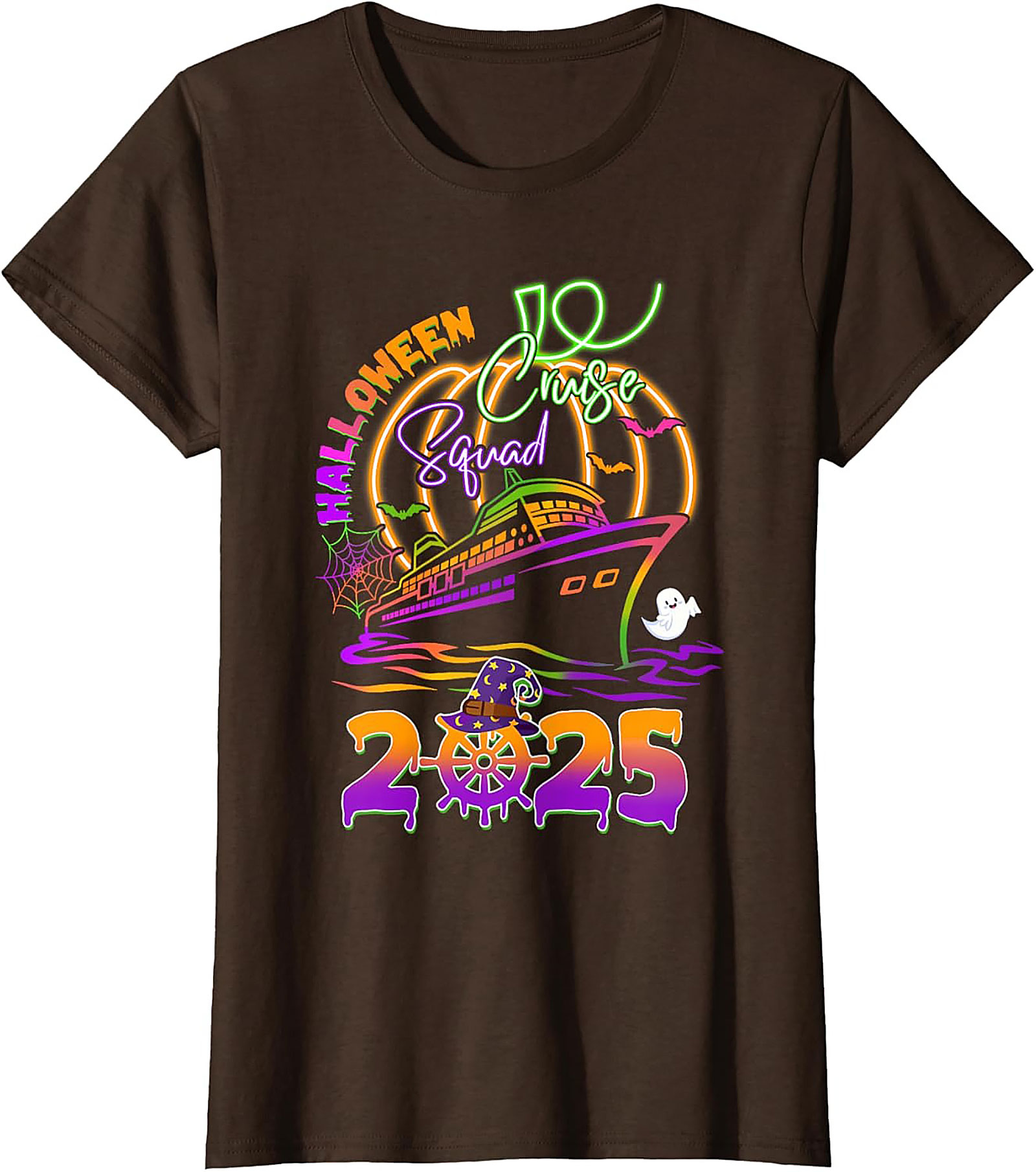Halloween Cruise Squad 2025 Graphic Tee | Unisex Shirt