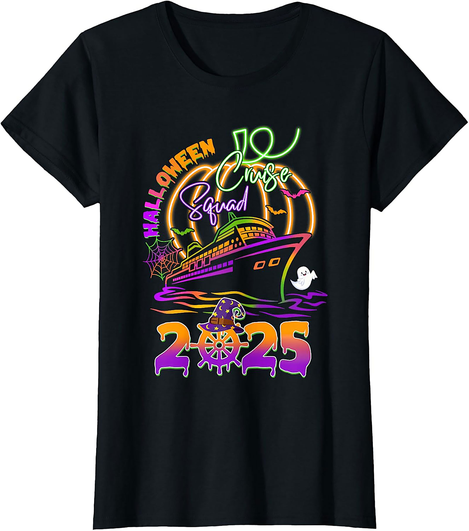 Halloween Cruise Squad 2025 Graphic Tee | Unisex Shirt