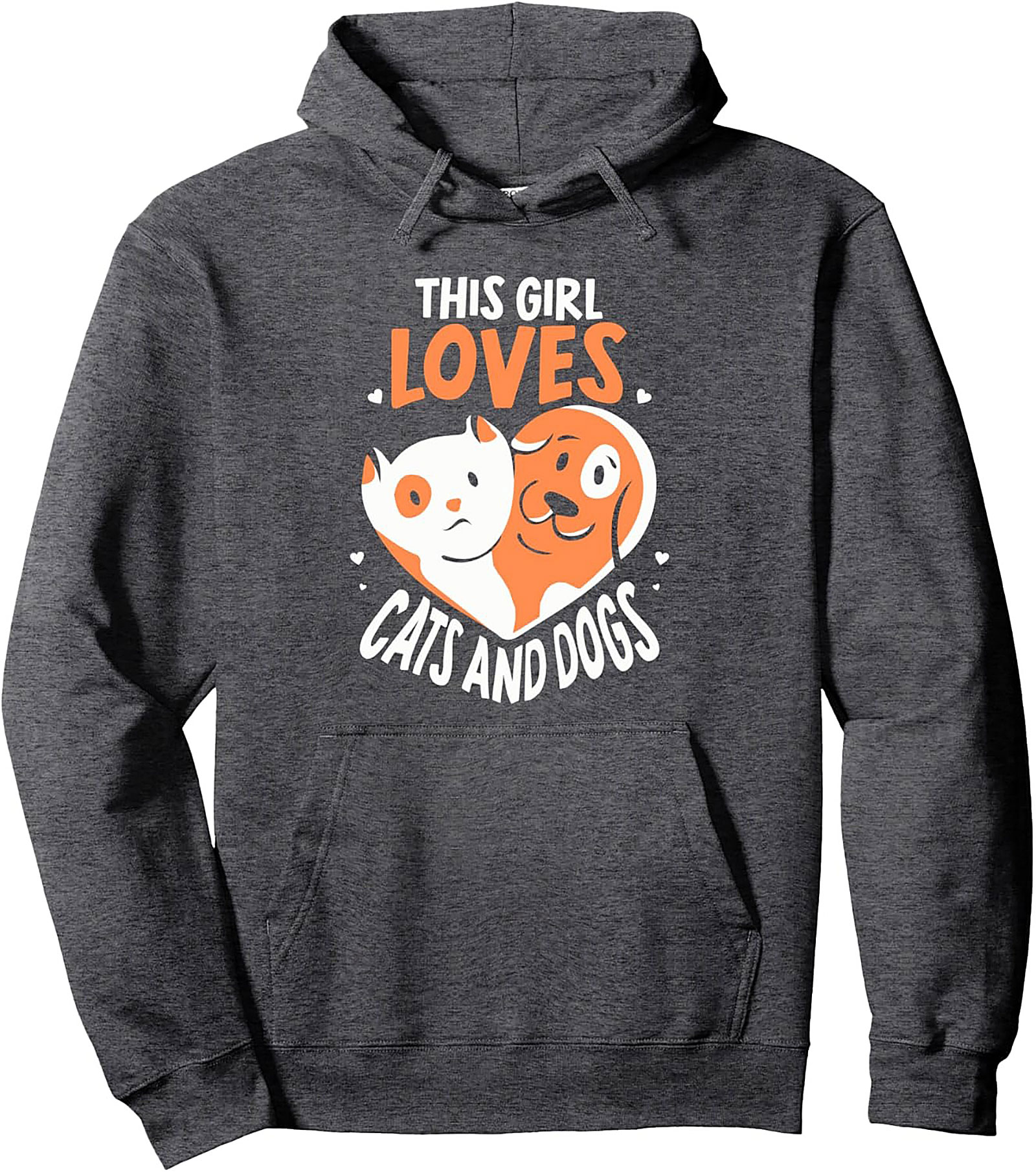 The Ultimate Cat and Dog Lover Graphic Hoodie – Cozy Pet Parent Pullover