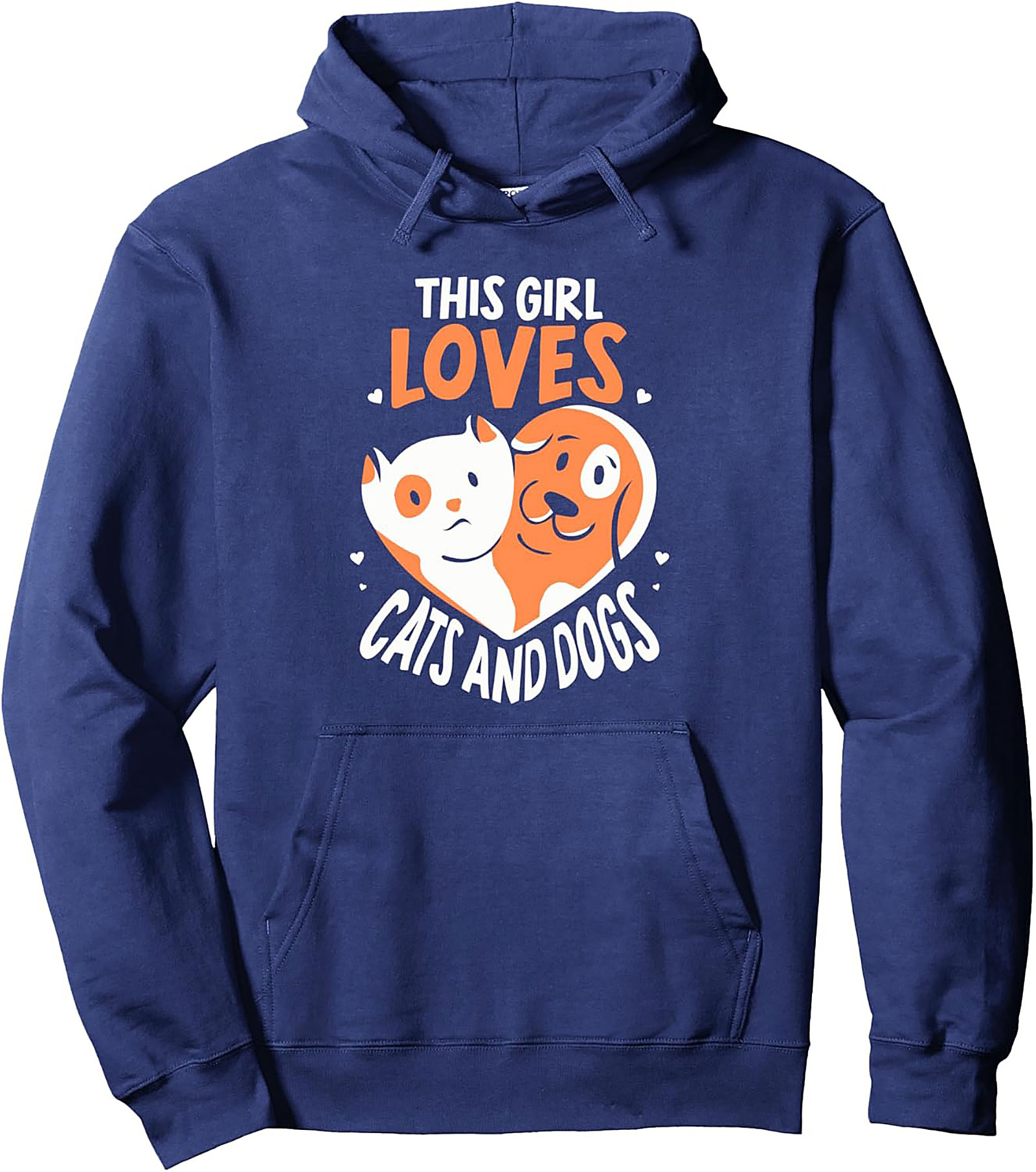 The Ultimate Cat and Dog Lover Graphic Hoodie – Cozy Pet Parent Pullover