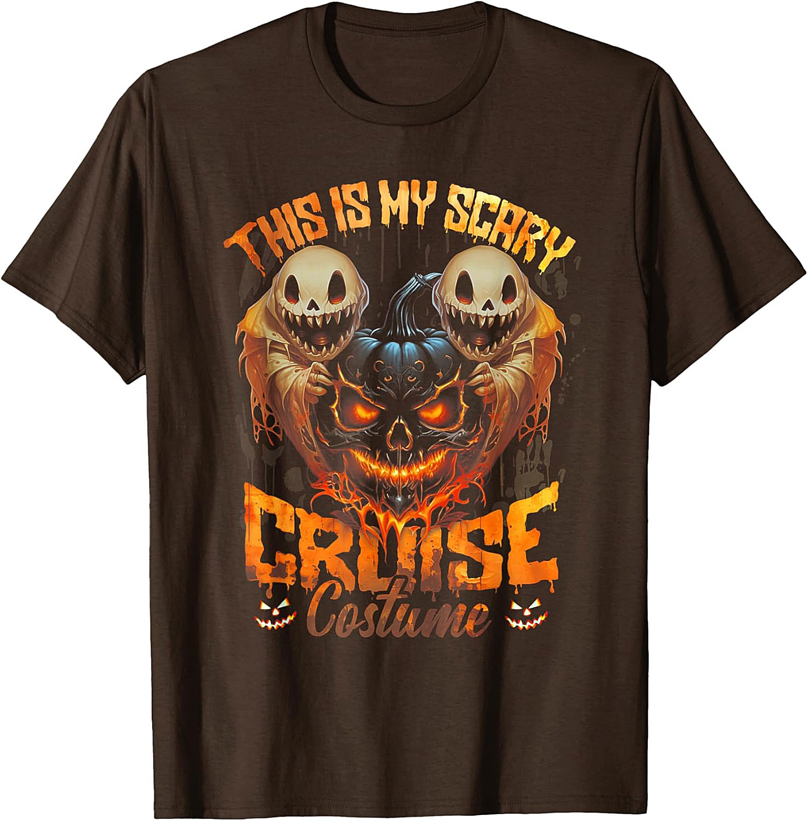 Funny Scary Cruise Costume Graphic Tee | Halloween Shirt