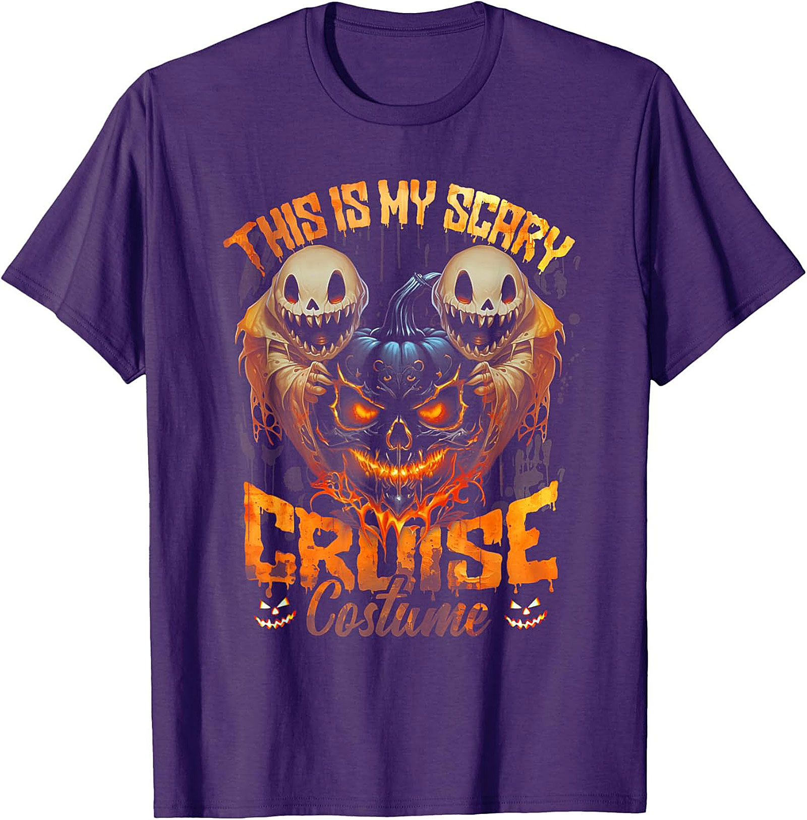 Funny Scary Cruise Costume Graphic Tee | Halloween Shirt