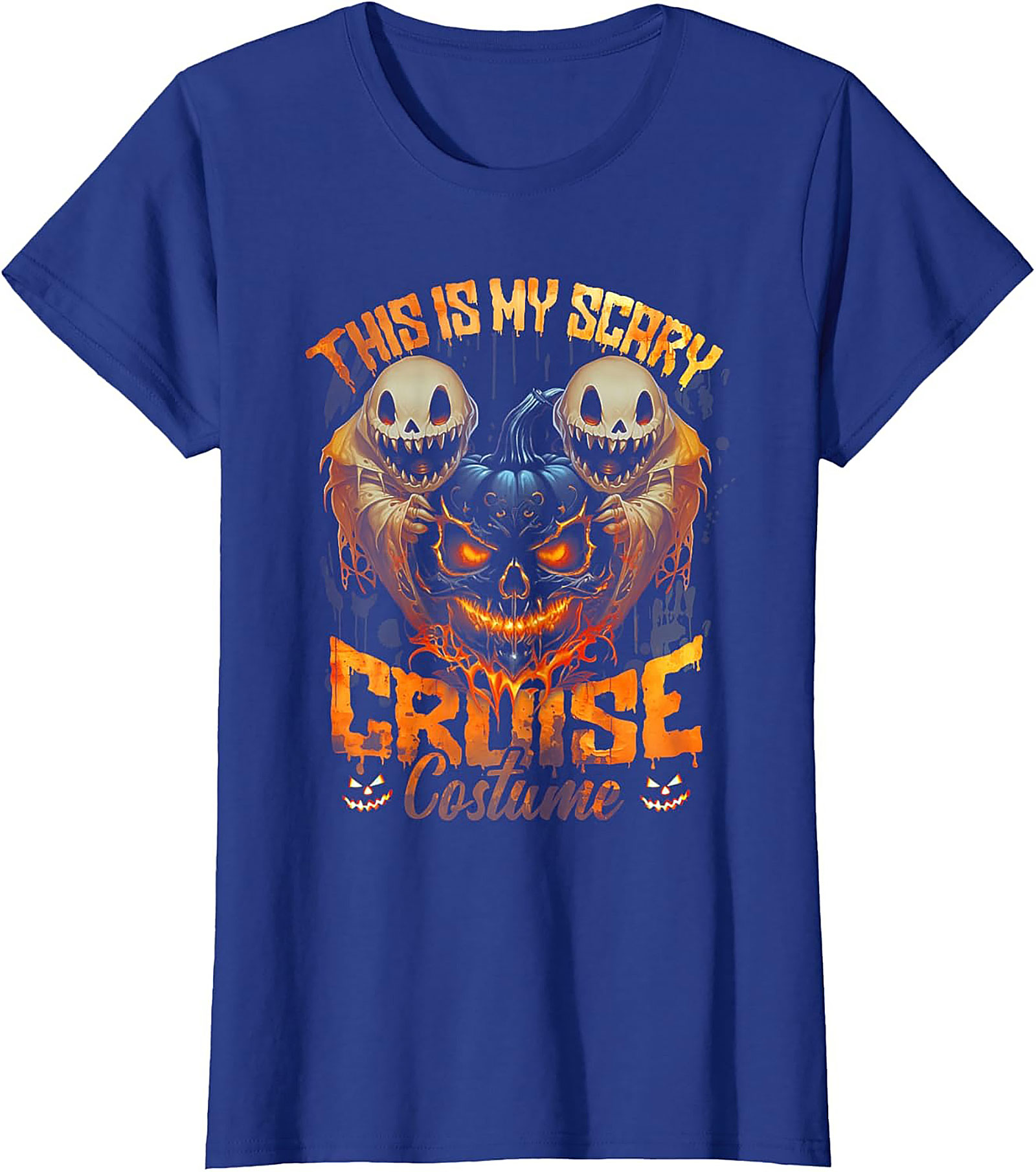 Funny Scary Cruise Costume Graphic Tee | Halloween Shirt