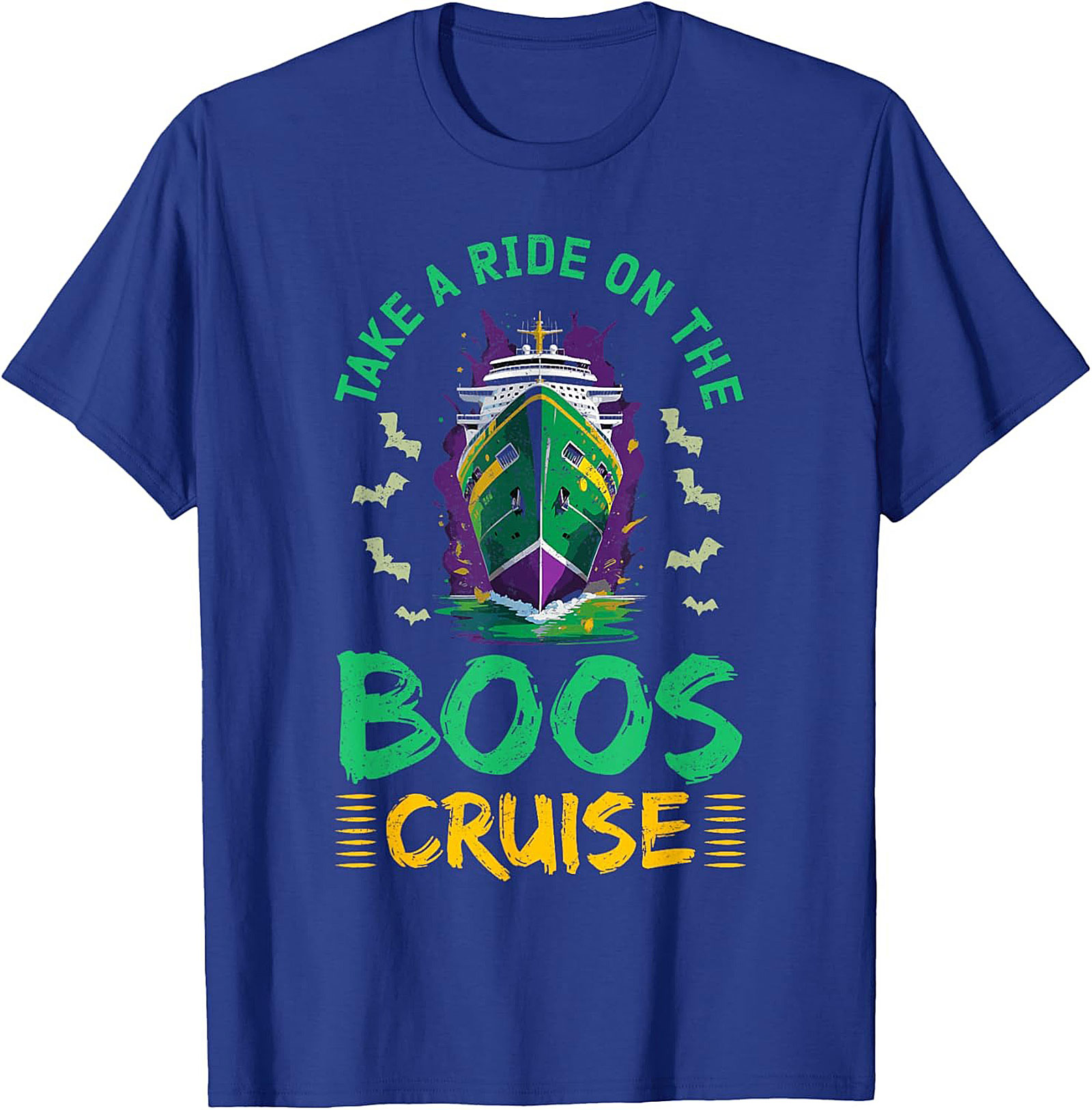 Boos Cruise Graphic Tee | Funny Halloween Cruise Shirt