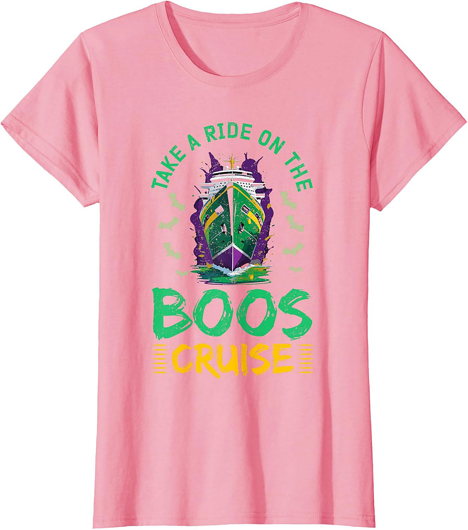 Boos Cruise Graphic Tee | Funny Halloween Cruise Shirt