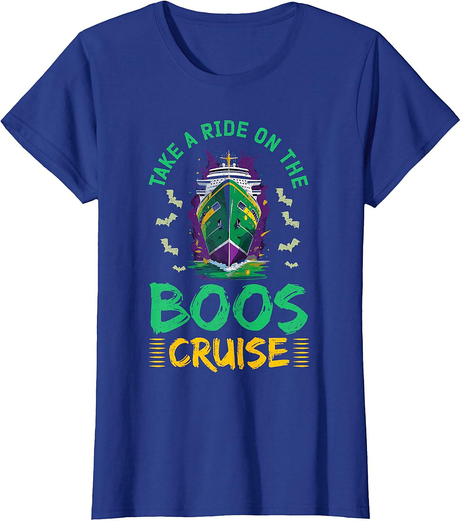 Boos Cruise Graphic Tee | Funny Halloween Cruise Shirt