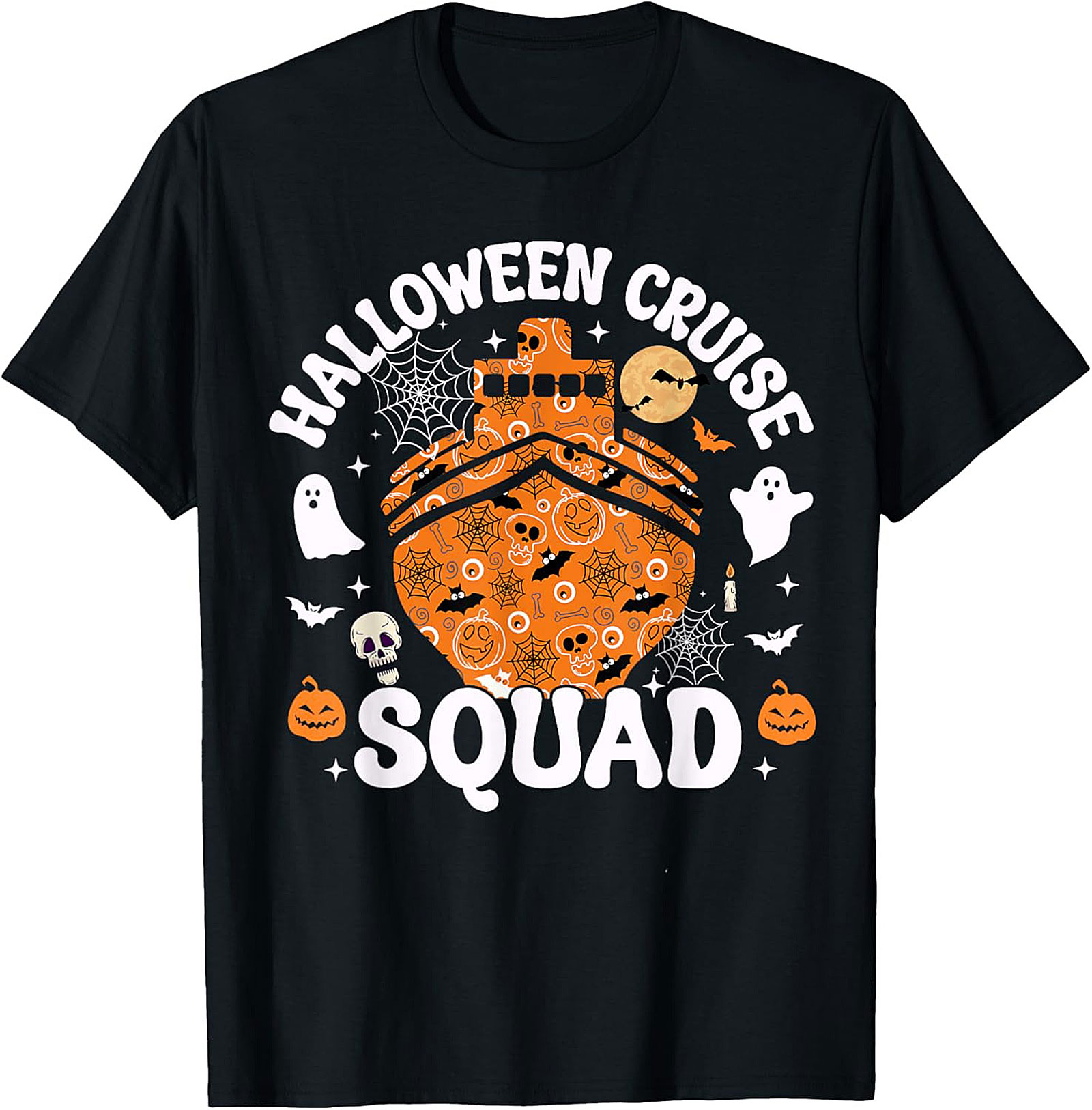 Halloween Cruise Squad T-Shirt | Funny Family Graphic Tee