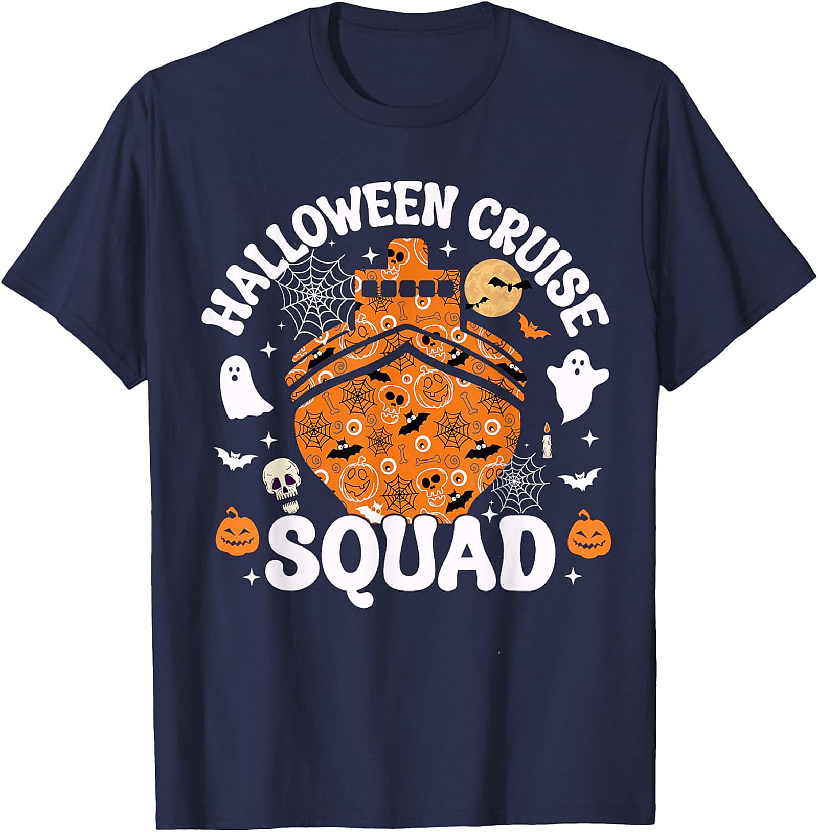 Halloween Cruise Squad T-Shirt | Funny Family Graphic Tee