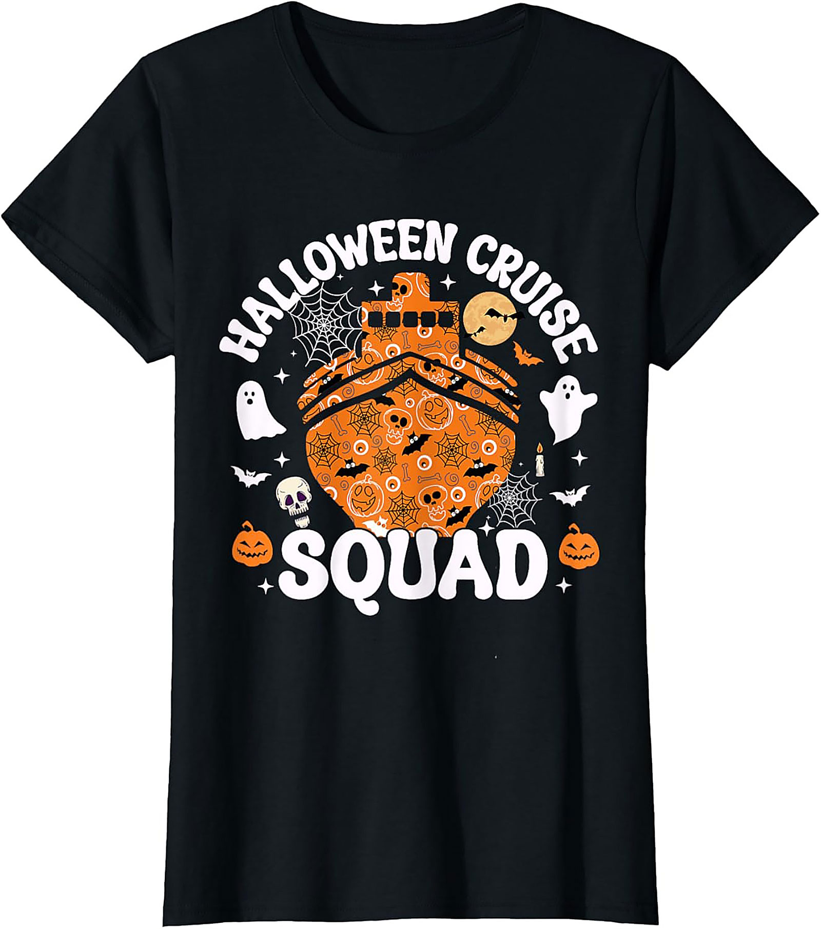 Halloween Cruise Squad T-Shirt | Funny Family Graphic Tee