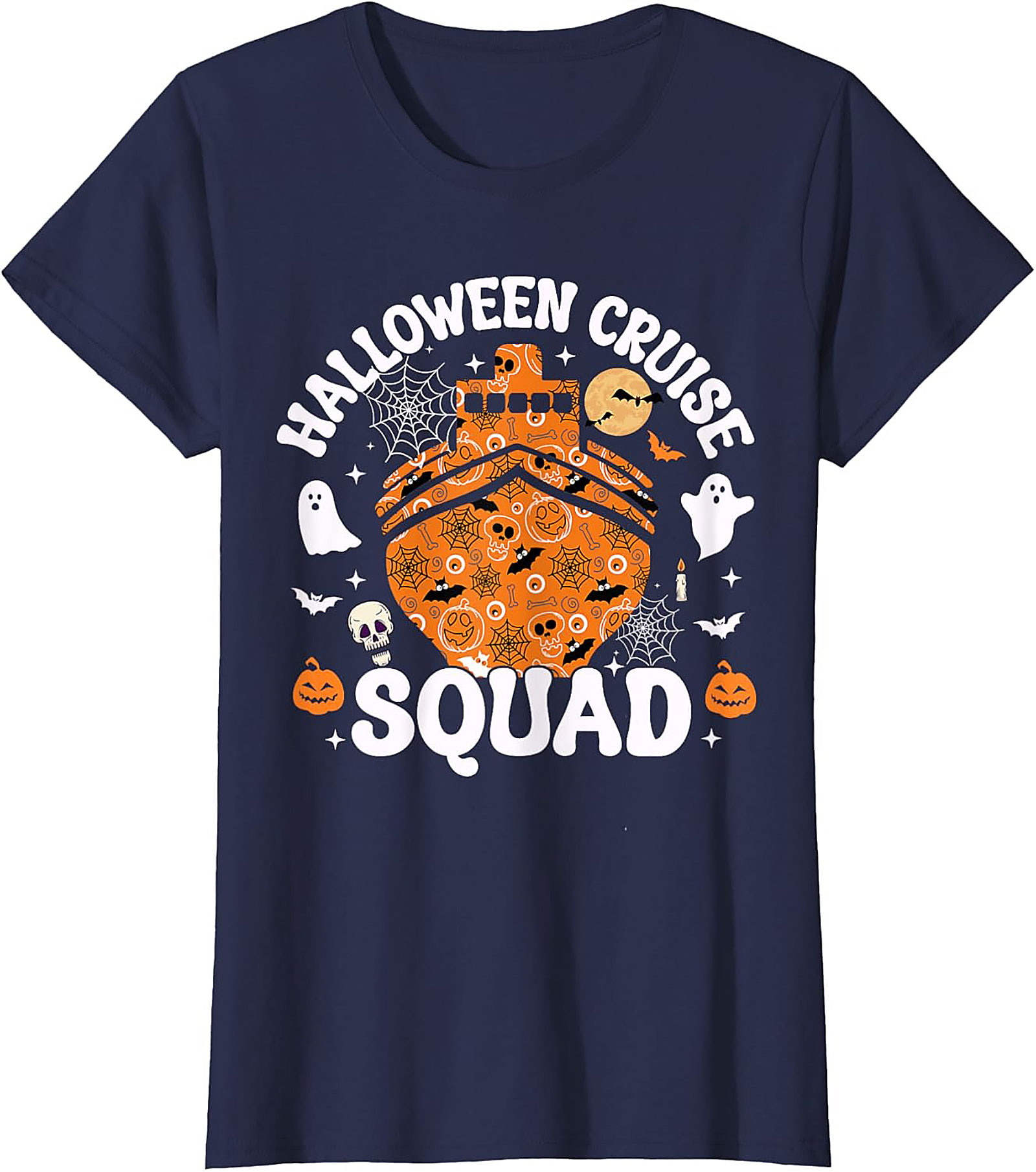 Halloween Cruise Squad T-Shirt | Funny Family Graphic Tee