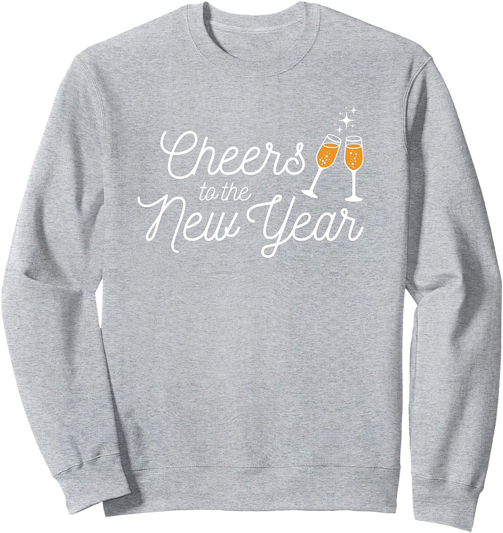 New Year's Eve Sweatshirt Cheers Crewneck Pullover Gift