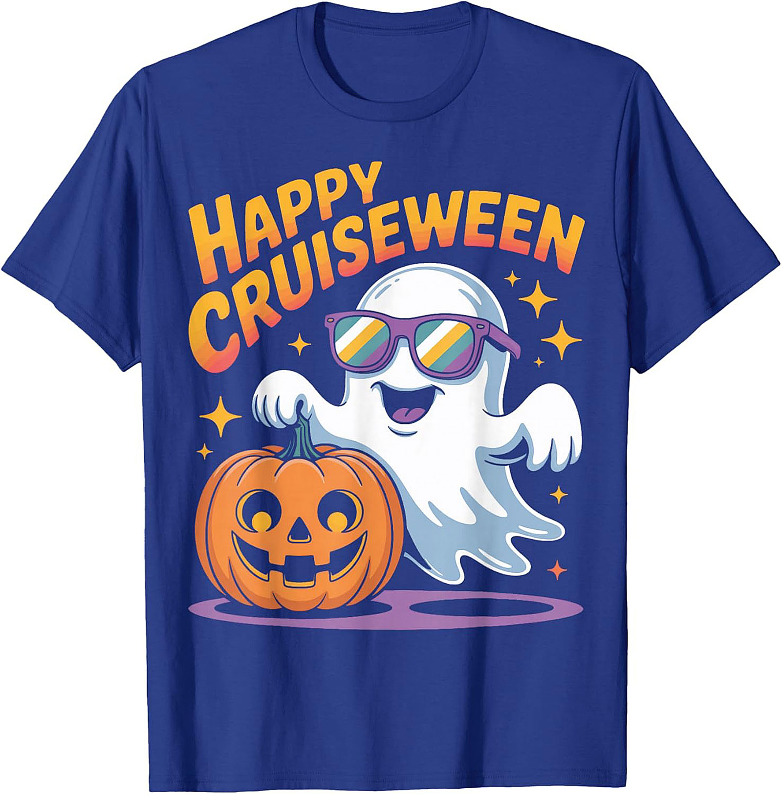 Happy Cruiseween Graphic Tee | Funny Halloween Cruise Shirt