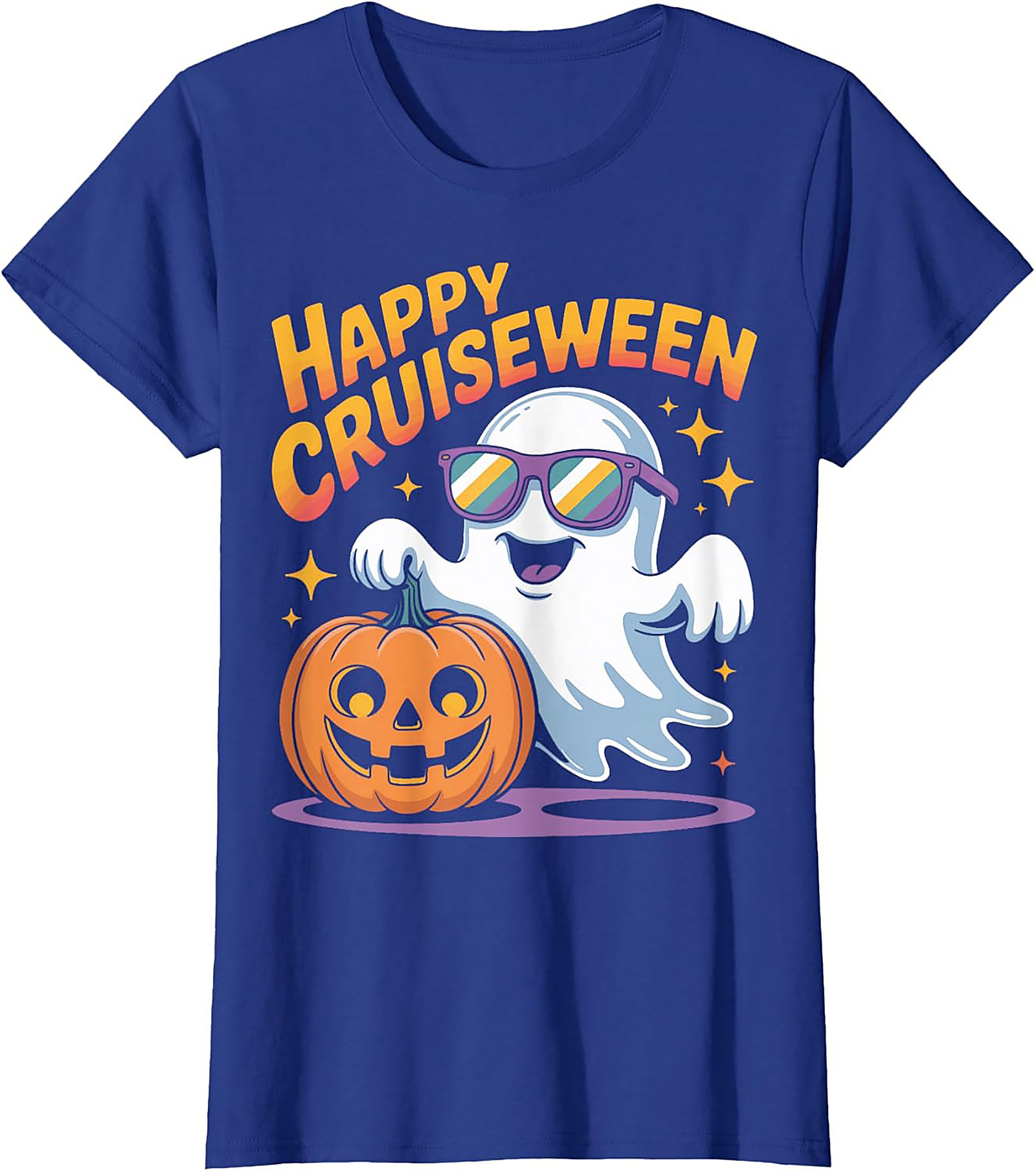 Happy Cruiseween Graphic Tee | Funny Halloween Cruise Shirt